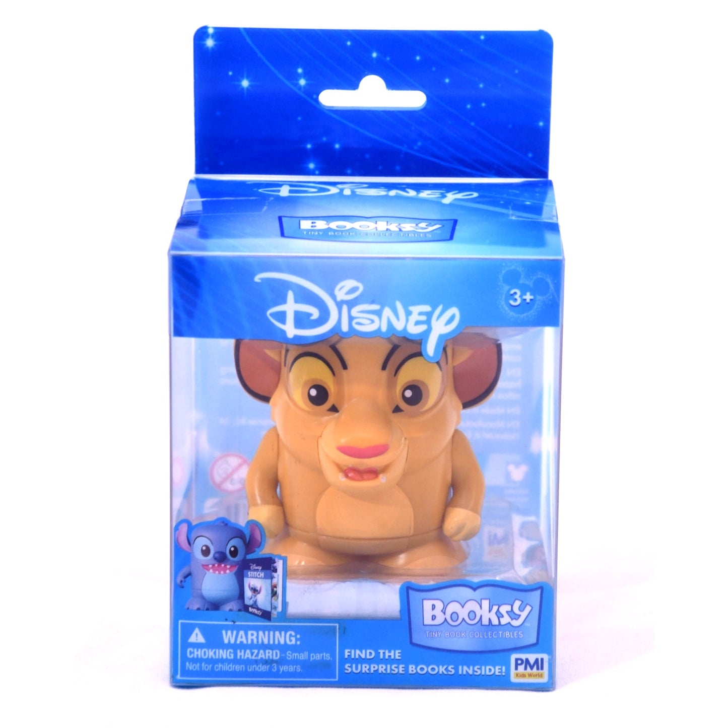 Disney Booksy Simba Figure Lion King Tiny Book Collectible PMI Kids World New