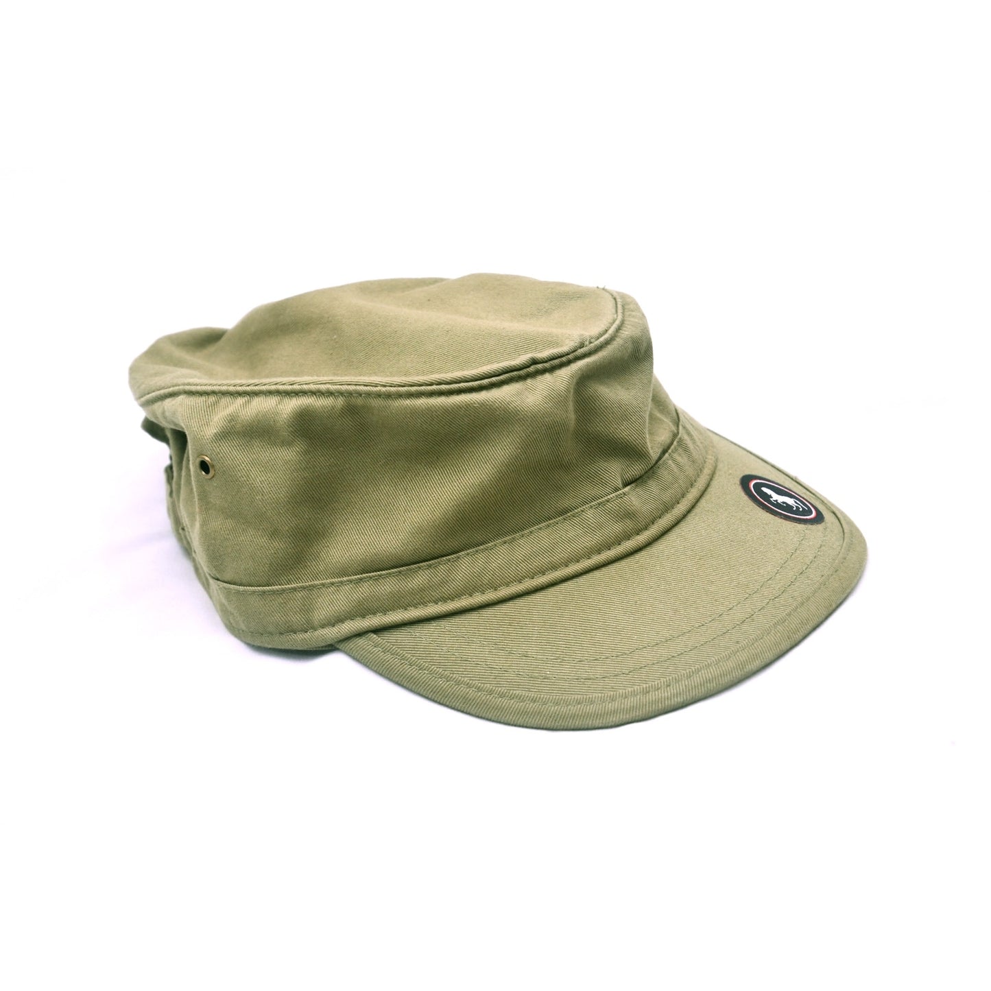 White Horse Inn Military Cadet Army Cap Hat Olive Green Adjustable