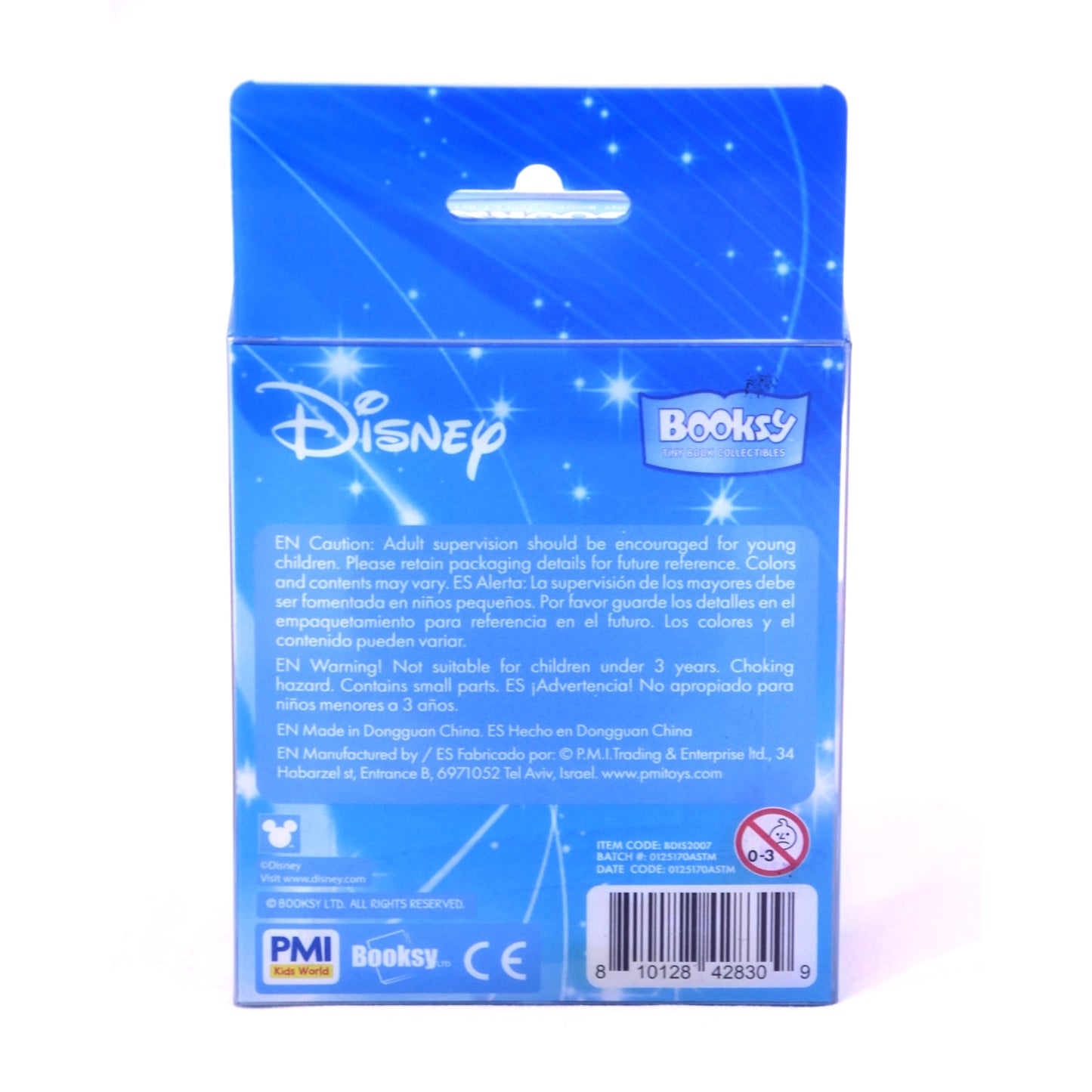 Disney Booksy Stitch Figure Tiny Book Collectibles PMI New Sealed Toy Figure