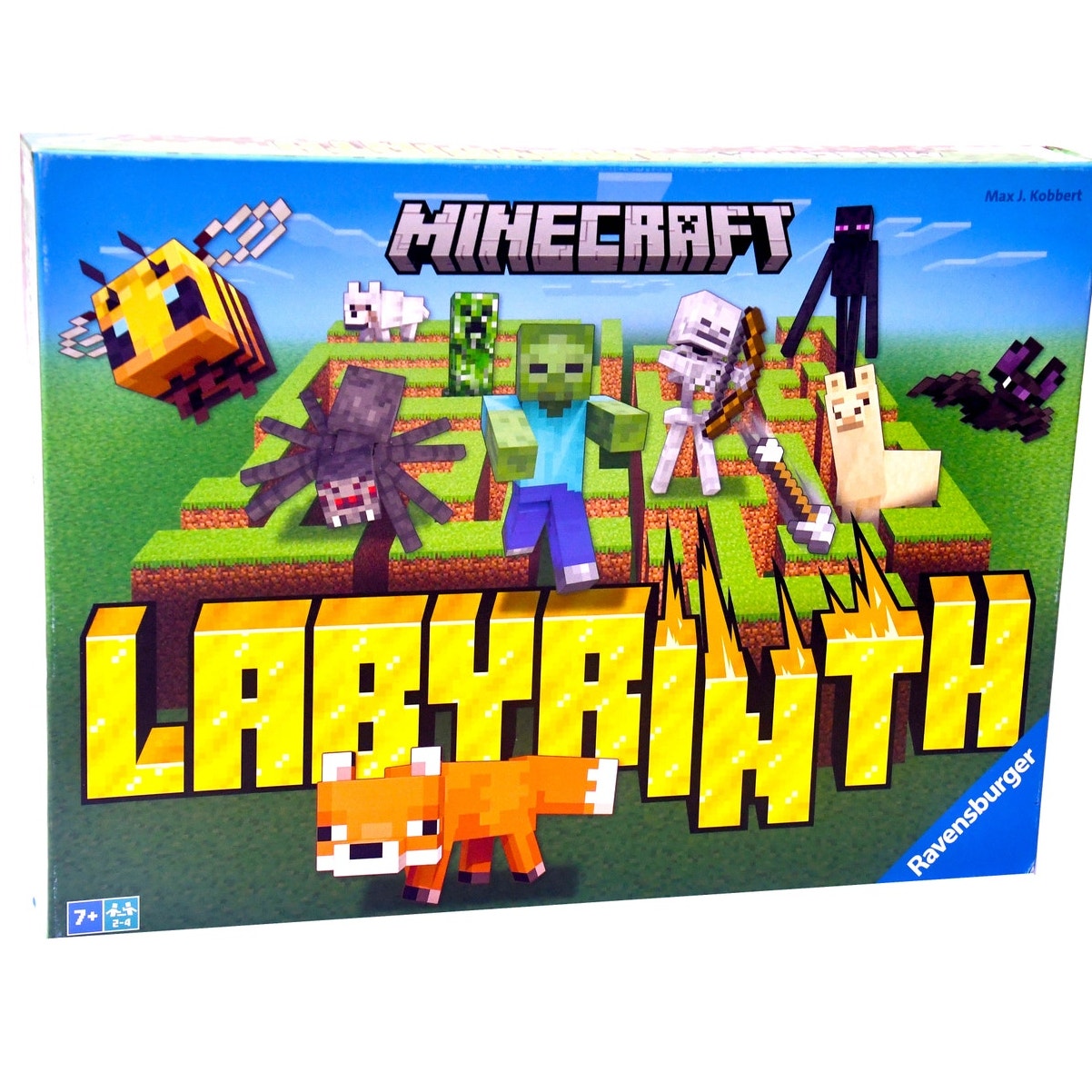 Minecraft Labyrinth Board Game Ravensburger Factory Sealed 2-4 Players Ages 7+