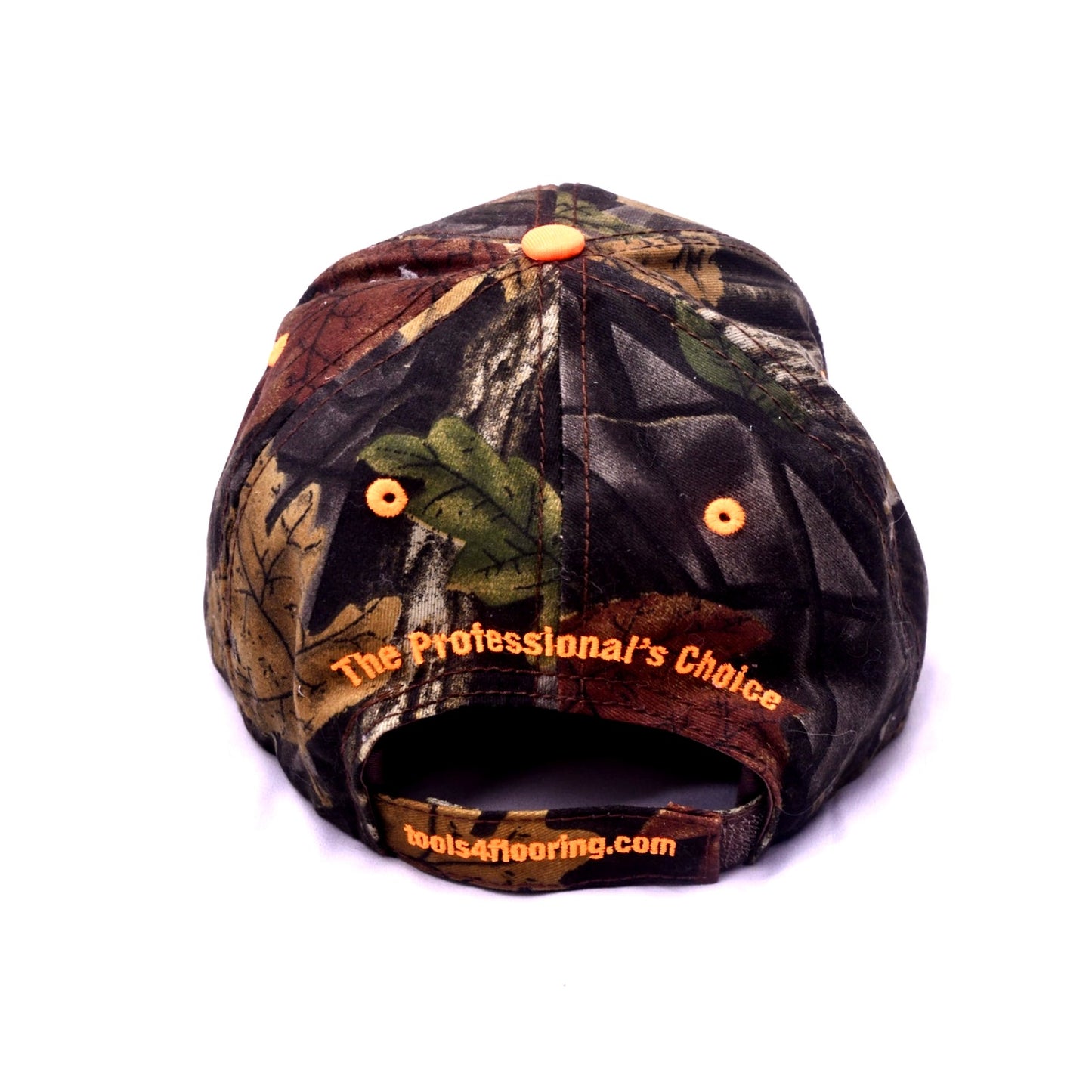 T4F MAX Realtree Camo Adjustable Hat Cap Orange Embroidered Hunting Outdoor