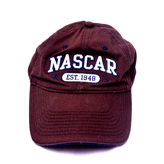 NASCAR Est. 1948 Brown Dad Hat Adjustable Strapback Cotton Cap