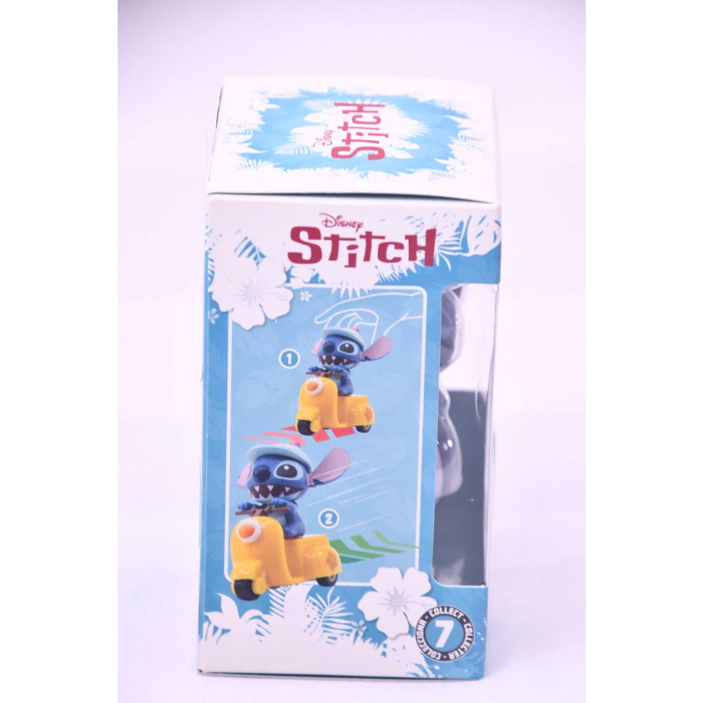 Disney Stitch Beast Kingdom YuMe Pull Back Car Figure Purple Black Sealed New
