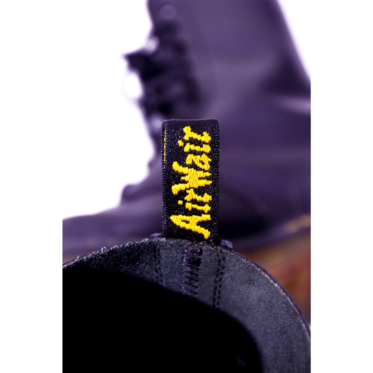 Dr. Martens 1490 10 Eye Black Smooth Leather Combat Boots Men's US 6 UK 5 EU38