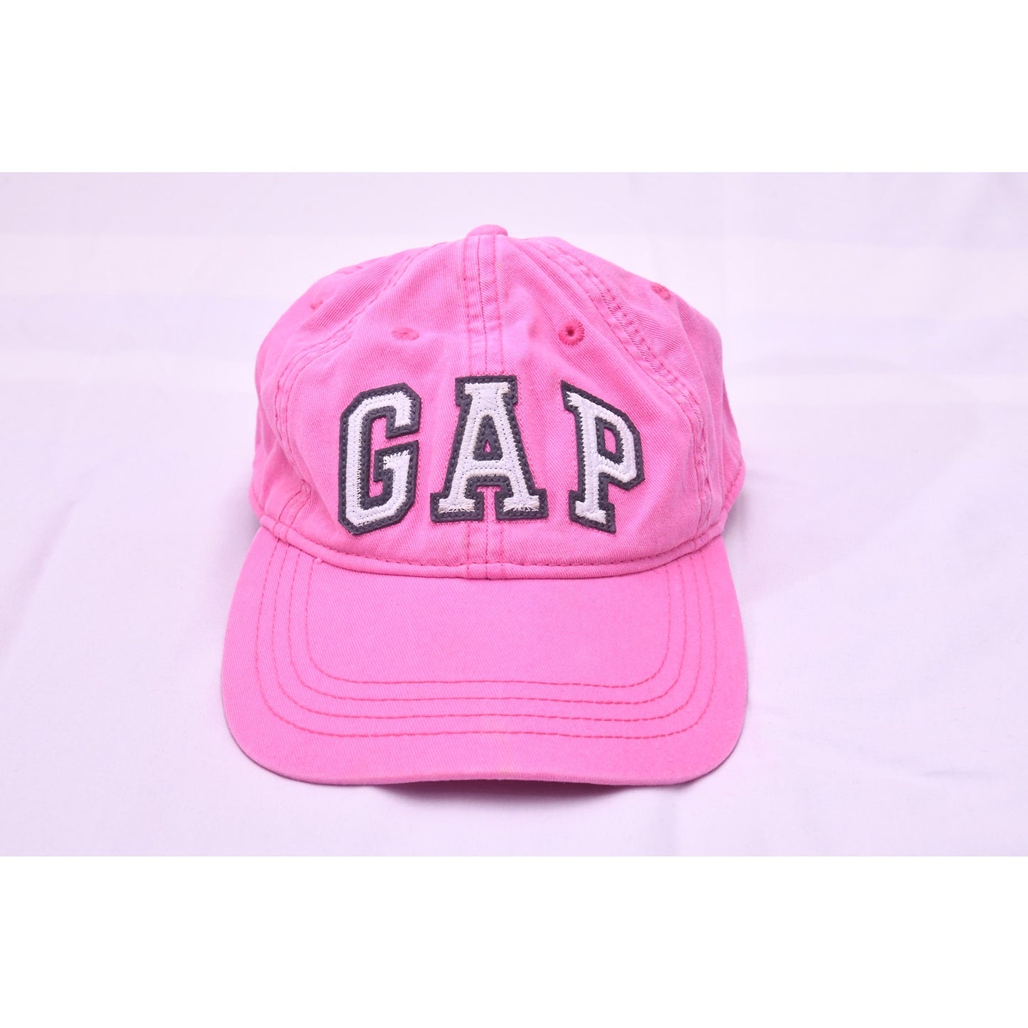 GAP Pink Baseball Cap Hat Logo Adjustable S/M Cotton Casual Women