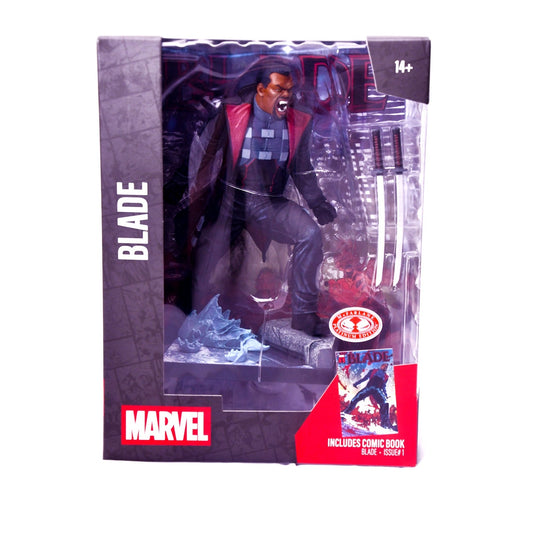 McFarlane Toys Marvel Blade Platinum Edition Action Figure w/ Comic Sealed NIB