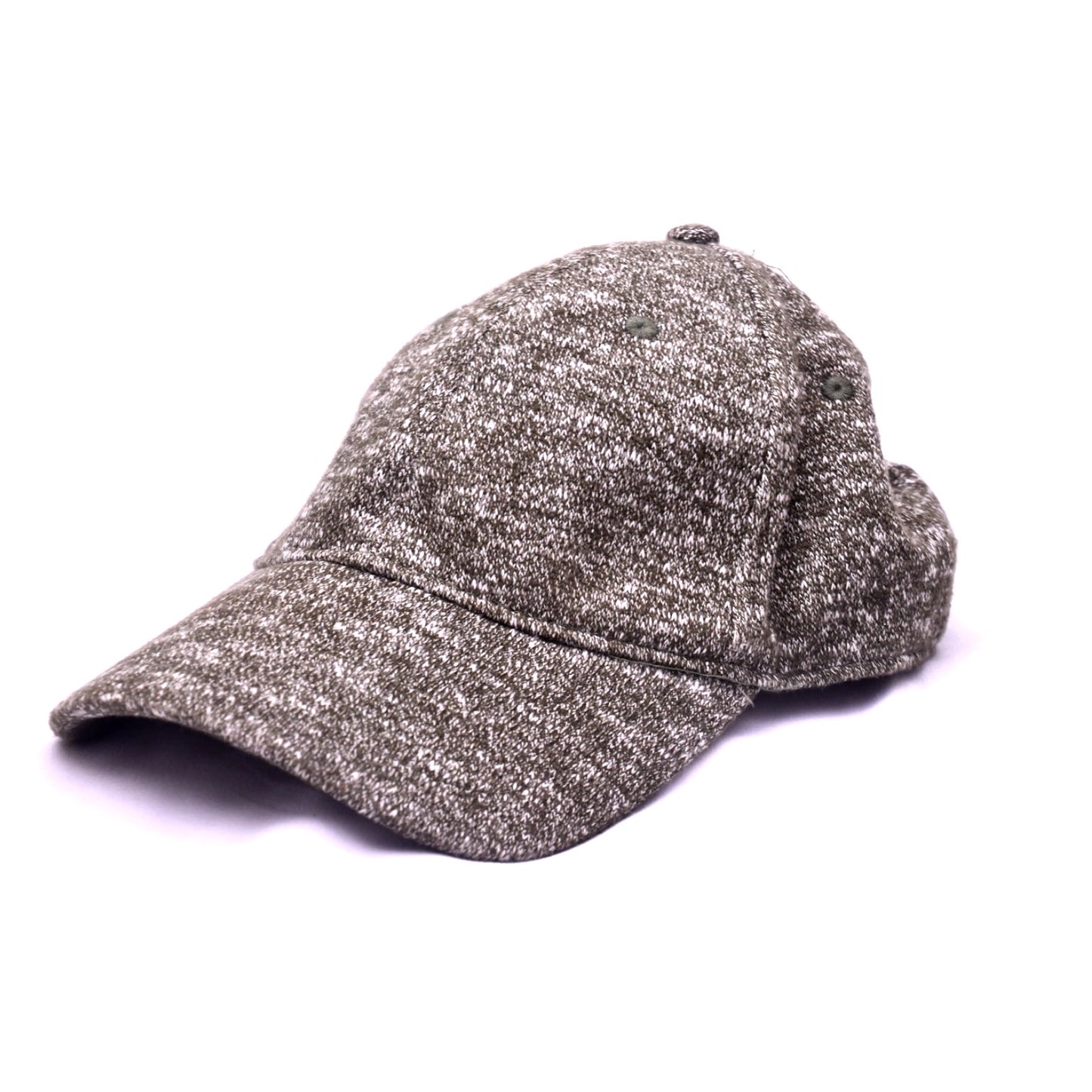 FITS Heather Olive Gray Dad Hat Adjustable Strapback Baseball Cap OSFM