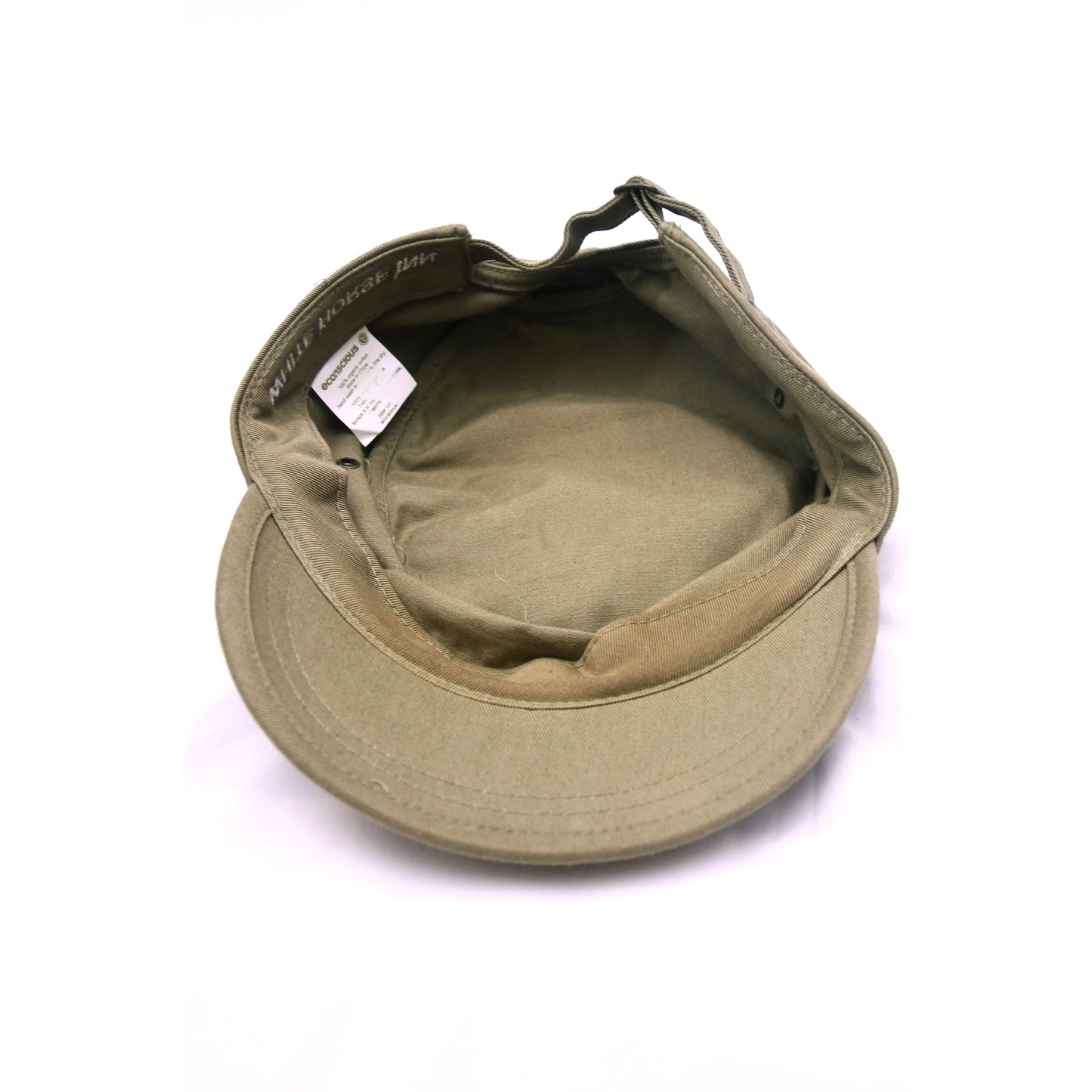 White Horse Inn Military Cadet Army Cap Hat Olive Green Adjustable