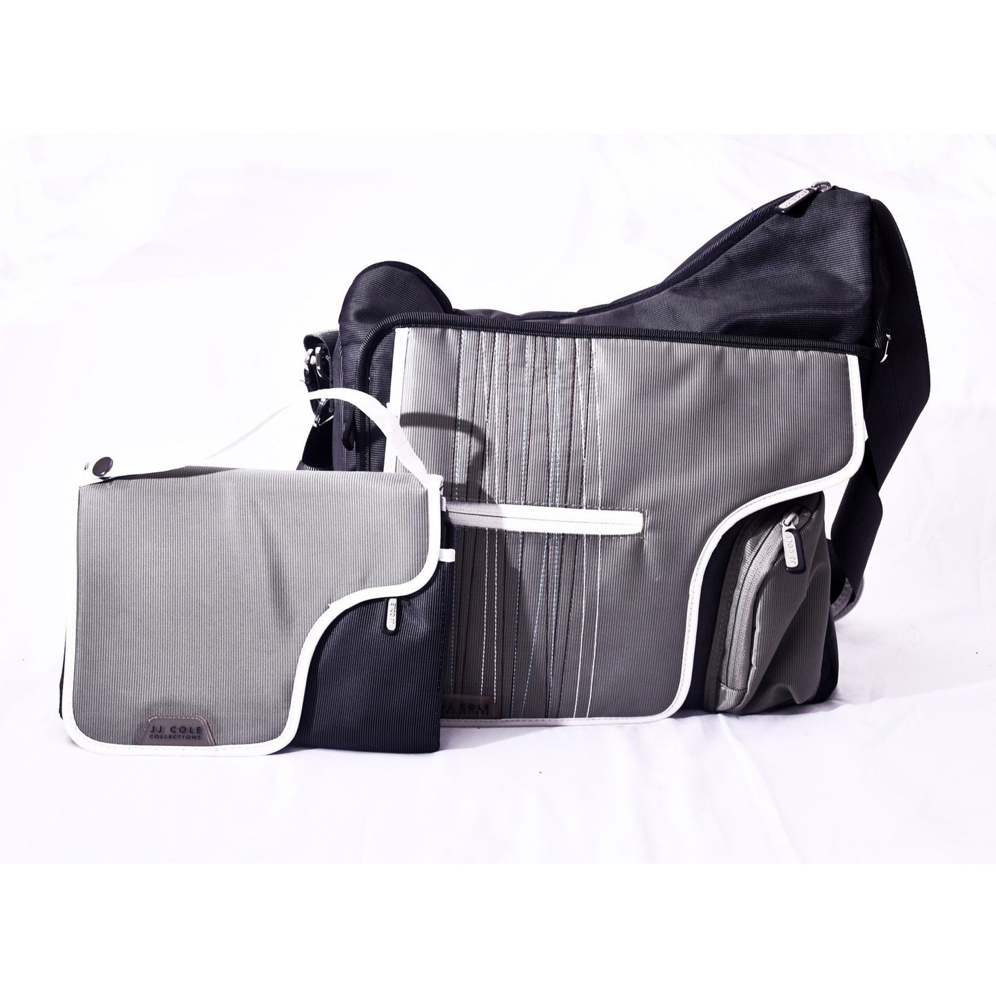 J.J. Cole Collections Messenger Bag Multi Pocket Shoulder Bag