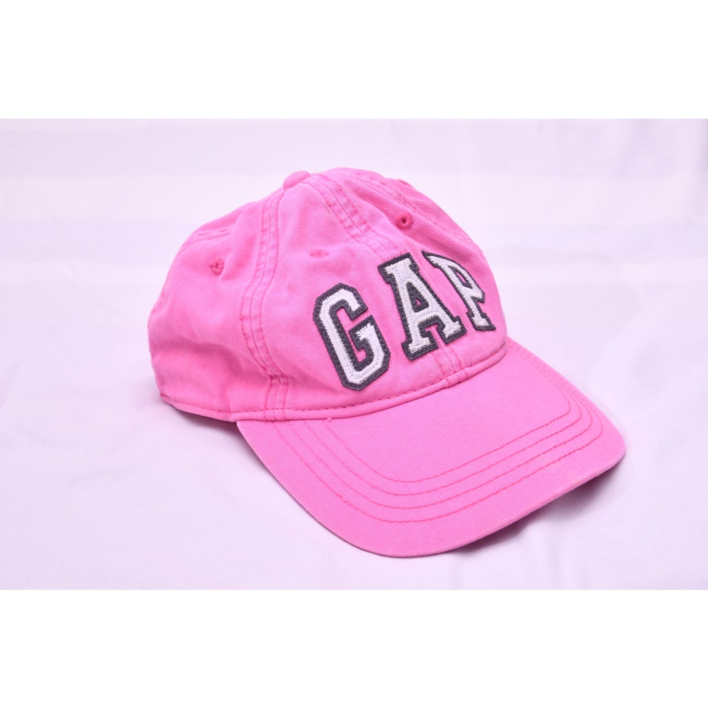 GAP Pink Baseball Cap Hat Logo Adjustable S/M Cotton Casual Women