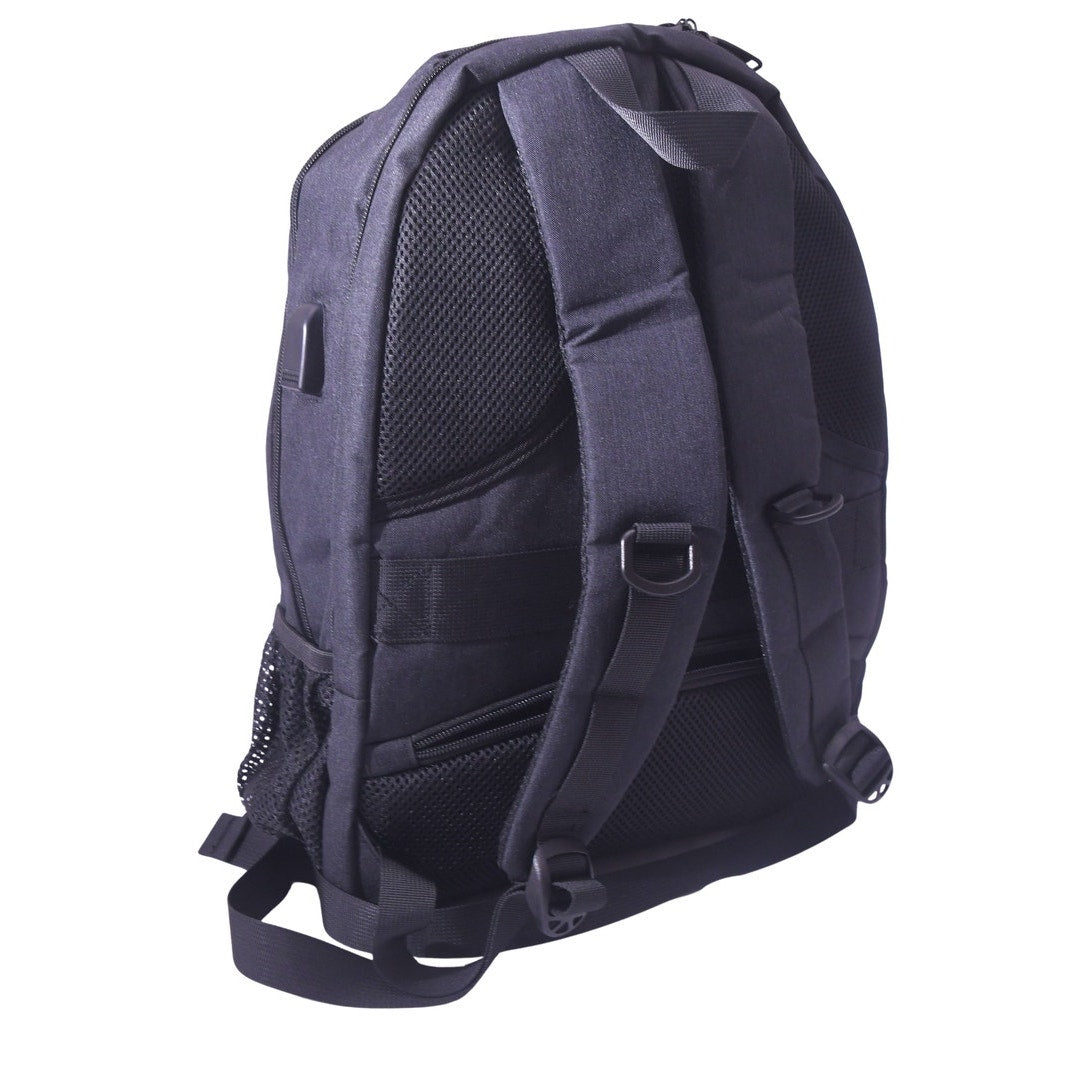 MATEIN Black Travel Laptop Backpack USB Port Multi Pocket NWT