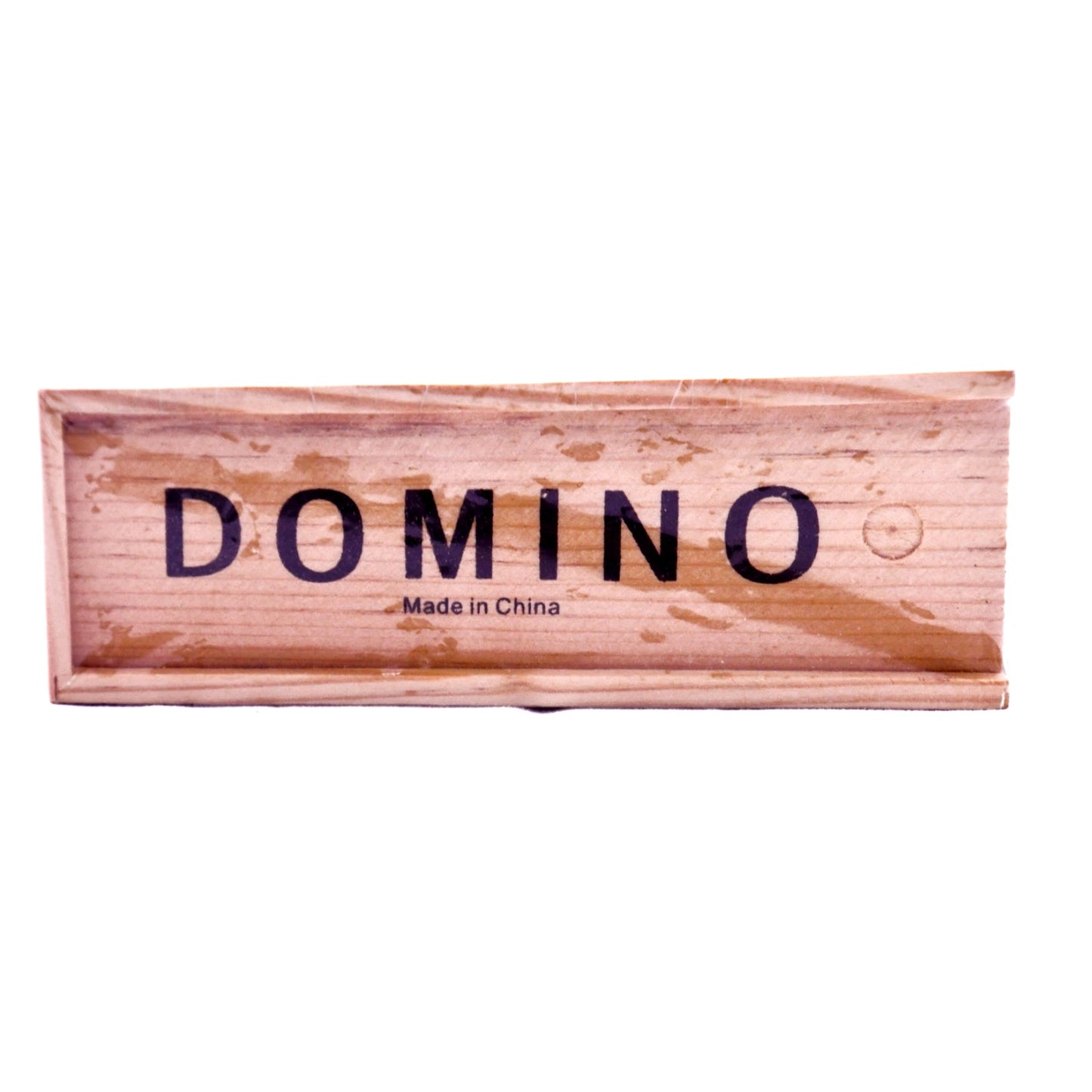 Wooden Domino Set in Wooden Storage Box Classic Family Game Sealed New