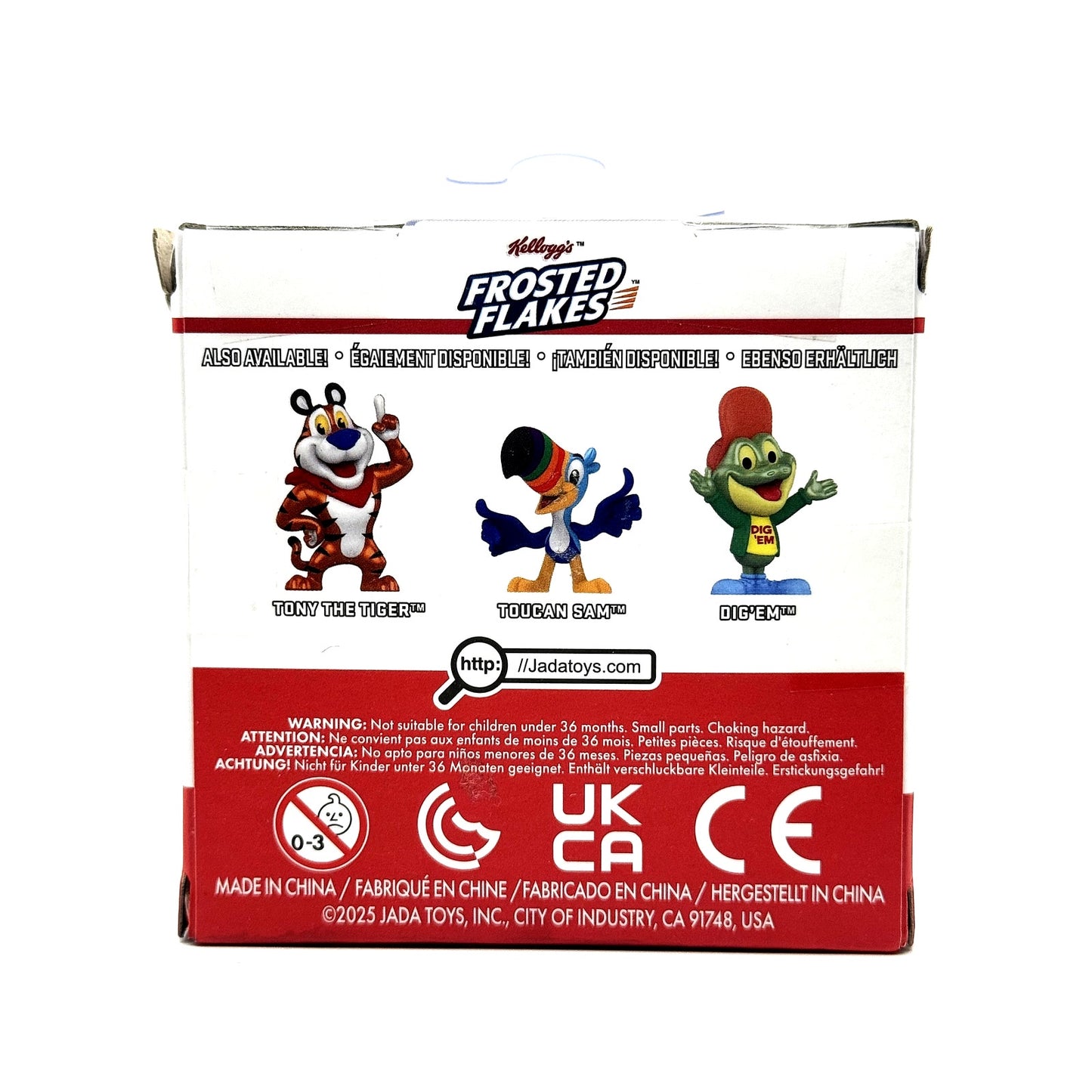 Jada MetalFigs Kellogg's Frosted Flakes Tony the Tiger Die Cast Figure New