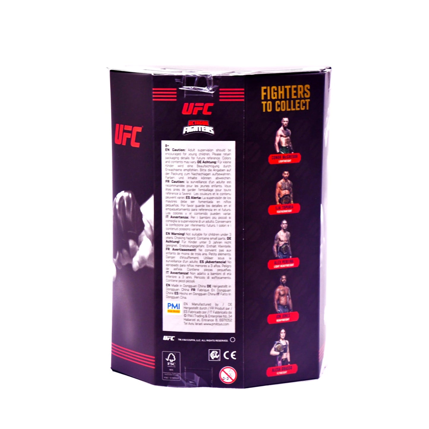 UFC Jon Jones Octagon Fighters Action Figure PMI New Sealed Boxed Accessories