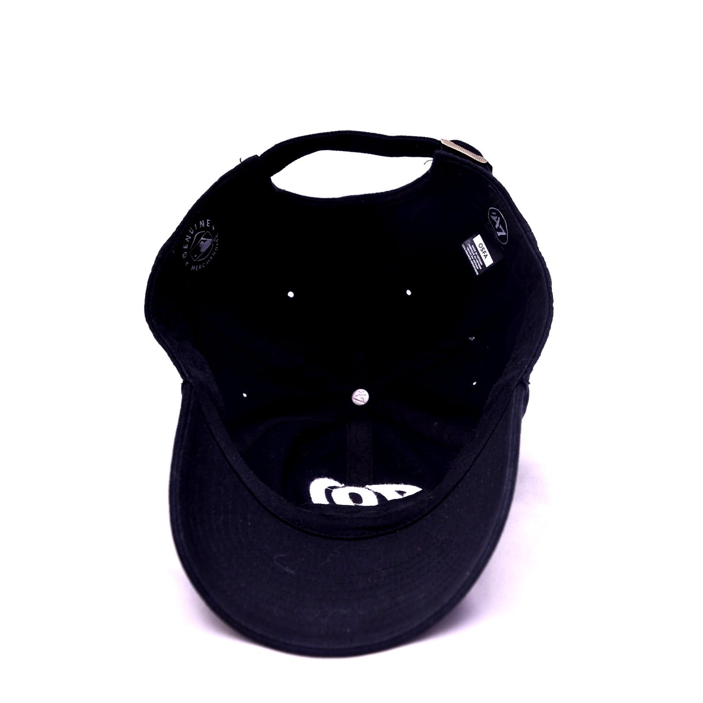 47 Brand Washington Nationals Black Adjustable Dad Hat Cap MLB OSFA NWOT