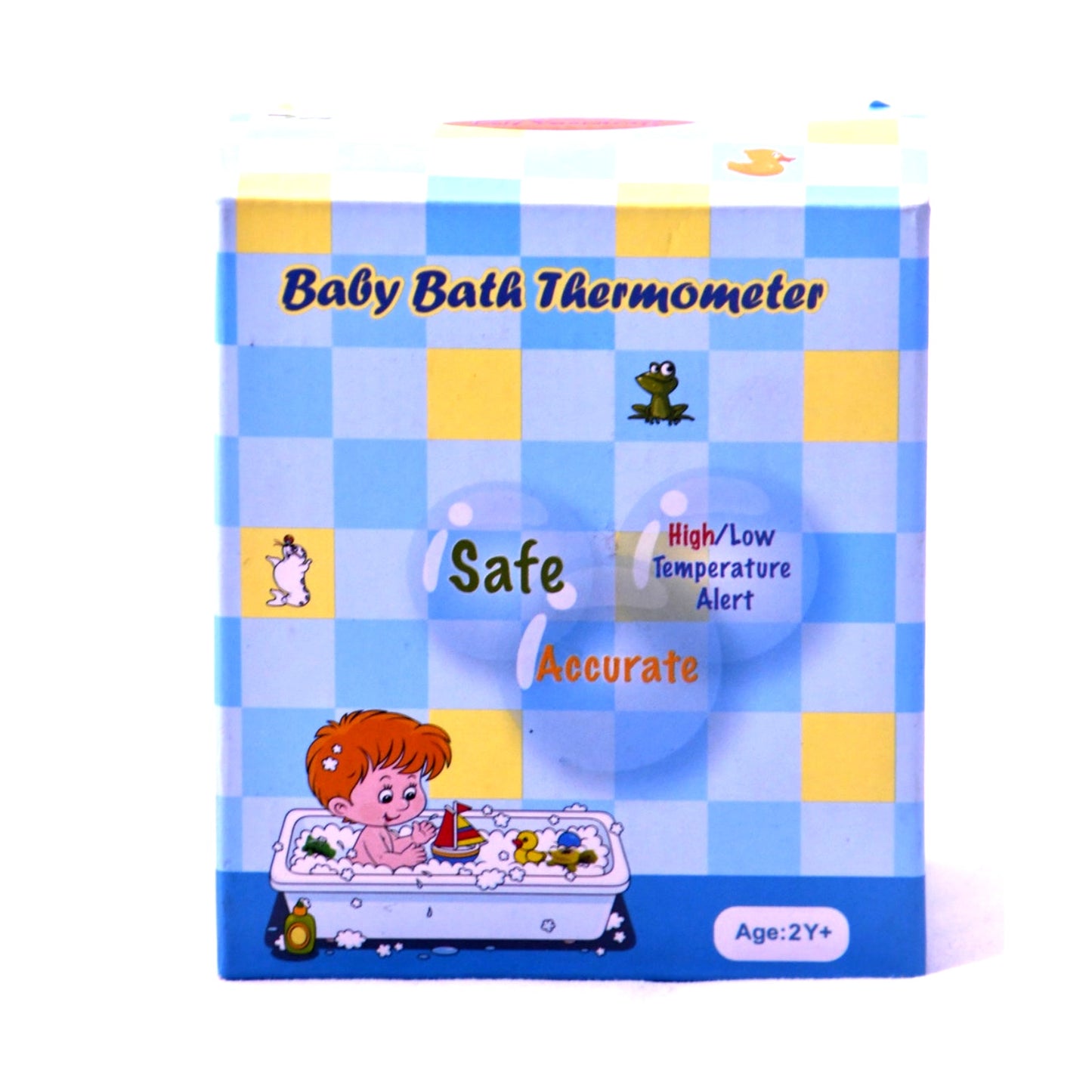 Doli Learning Baby Bath Thermometer Safe Accurate High/Low Temp Alert New