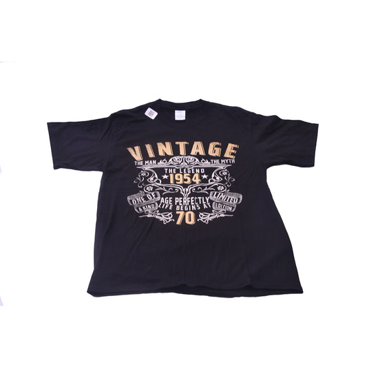 Port & Company Men’s 1954 70th Birthday Graphic T-Shirt – Size Medium