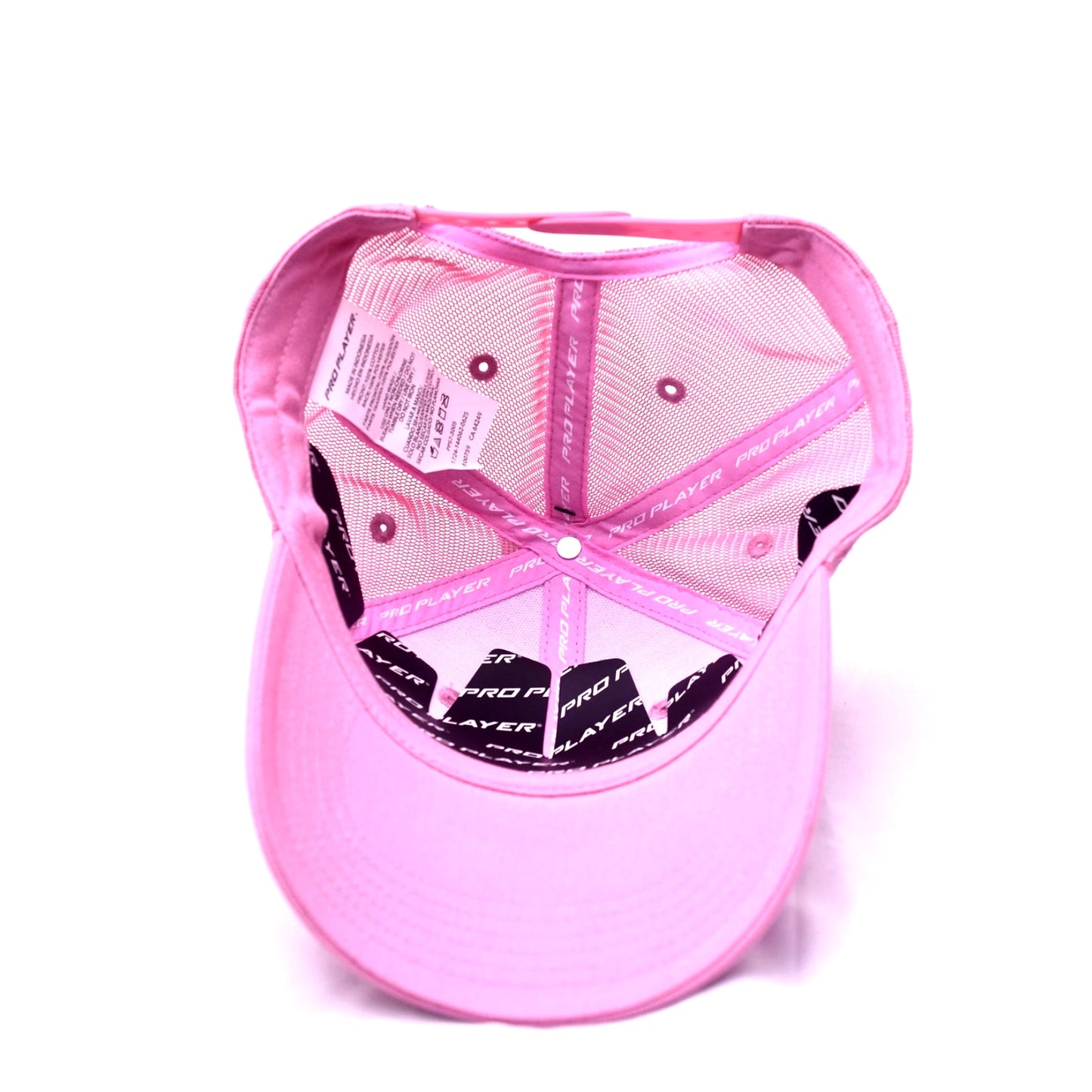 Pro Player Pink Trucker Snapback Hat Cap Mesh Adjustable OS New With Tags NWT  Condition