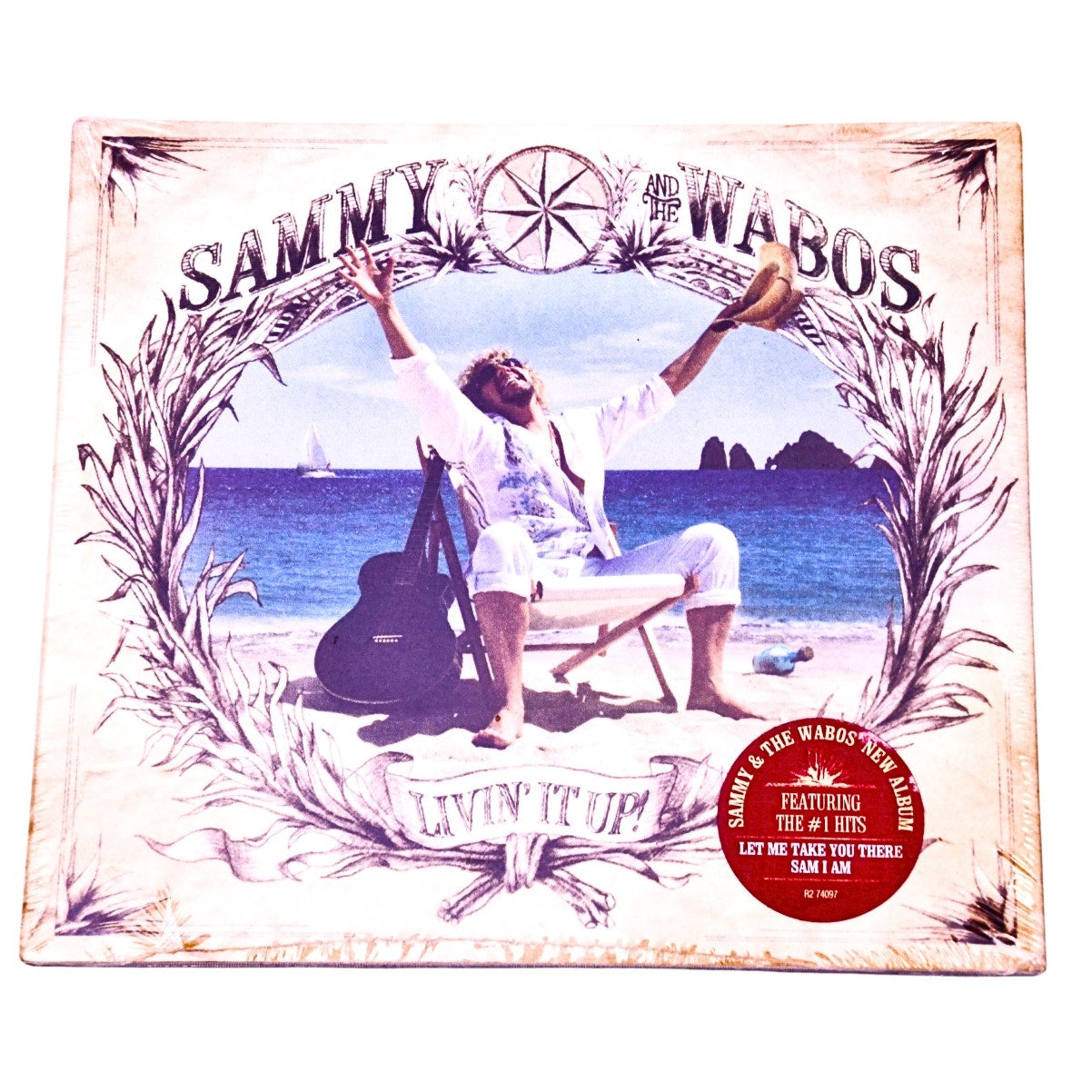 Sammy Hagar and The Wabos Livin' It Up! Sealed CD Album Rhino New
