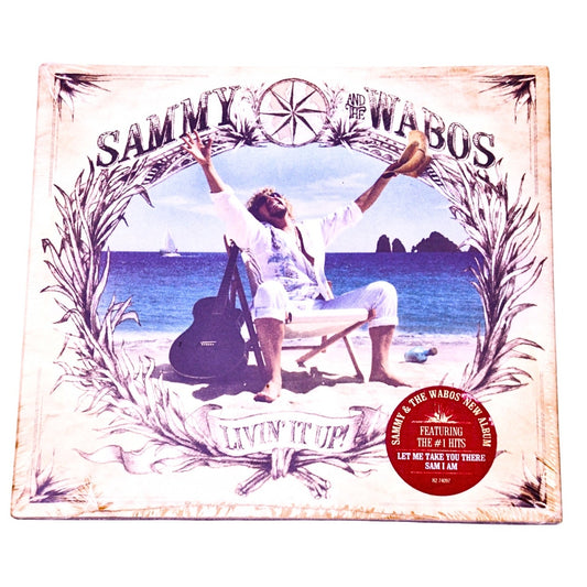 Sammy Hagar and The Wabos Livin' It Up! Sealed CD Album Rhino New