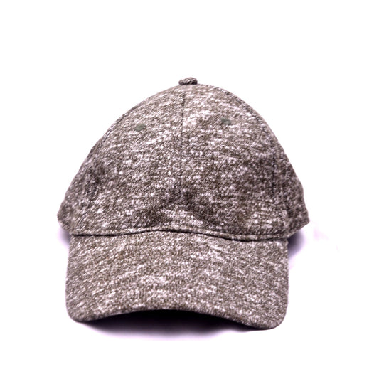 FITS Heather Olive Gray Dad Hat Adjustable Strapback Baseball Cap OSFM