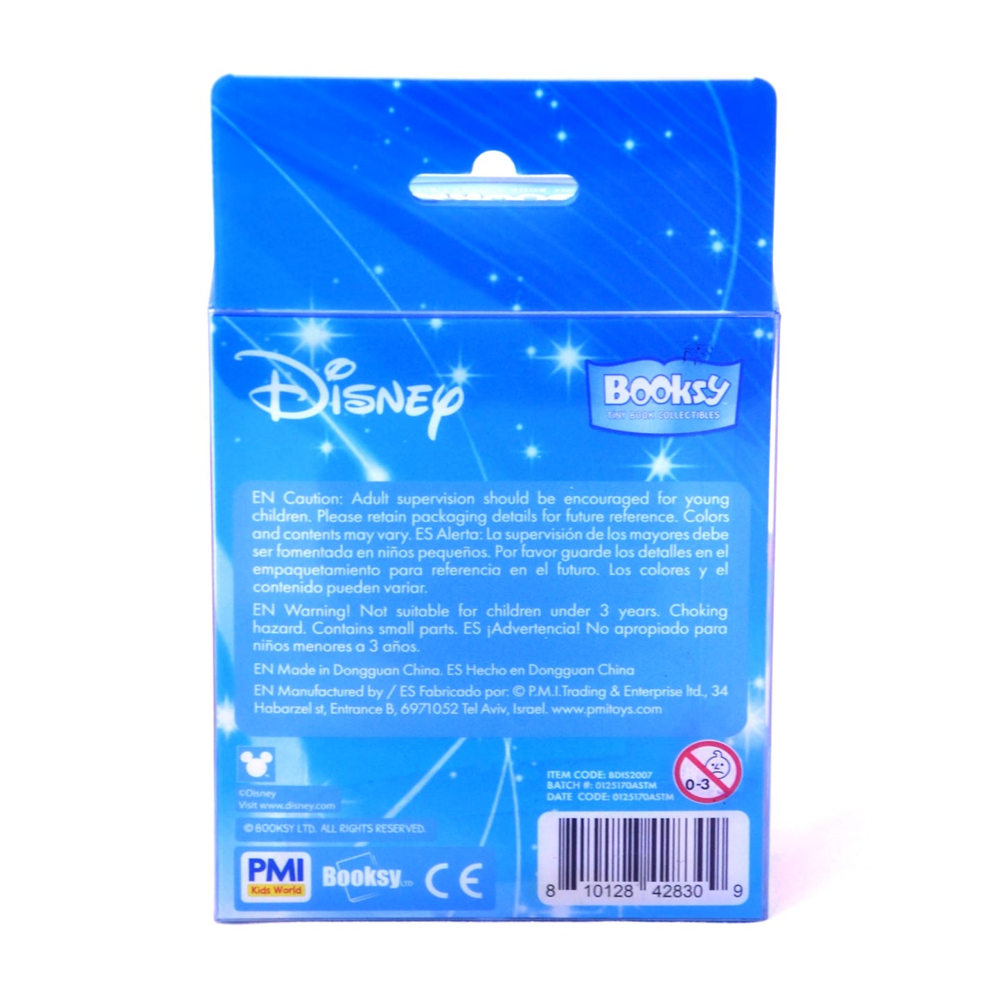 Disney Booksy Moana Figure Tiny Book Collectibles PMI New Sealed Toy Figure