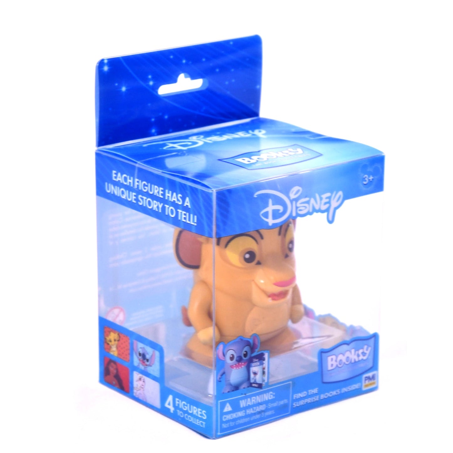 Disney Booksy Simba Figure Lion King Tiny Book Collectible PMI Kids World New
