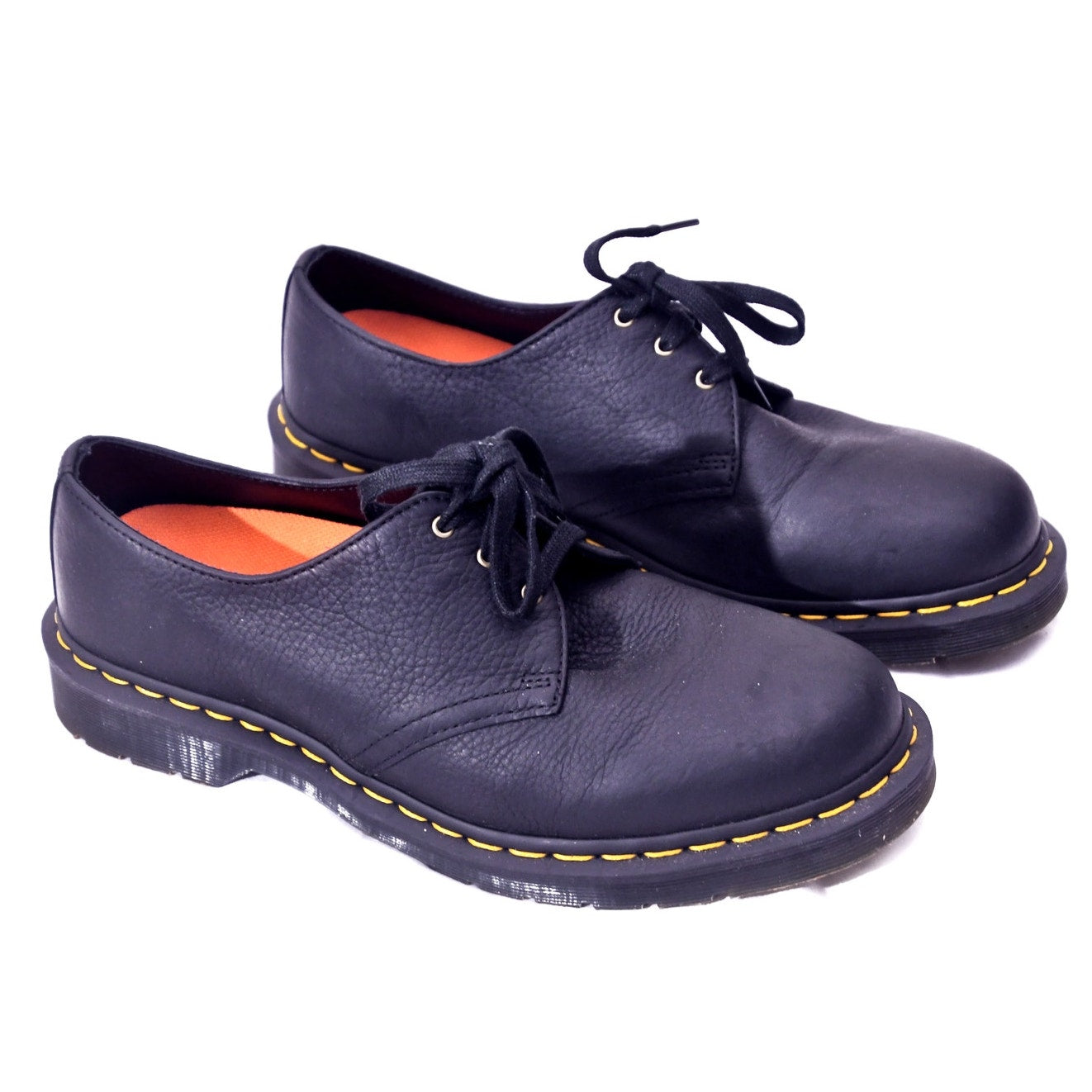 Dr. Martens 24995 3 Eye Oxford Black Leather Shoes US Men 11 EU 45