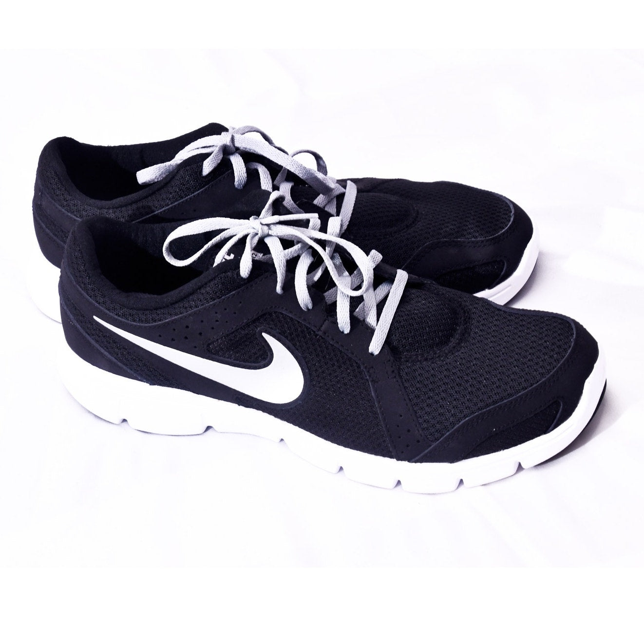 Nike Flex Experience RN 599572-005 Men's Size 11 Black White Running Shoes