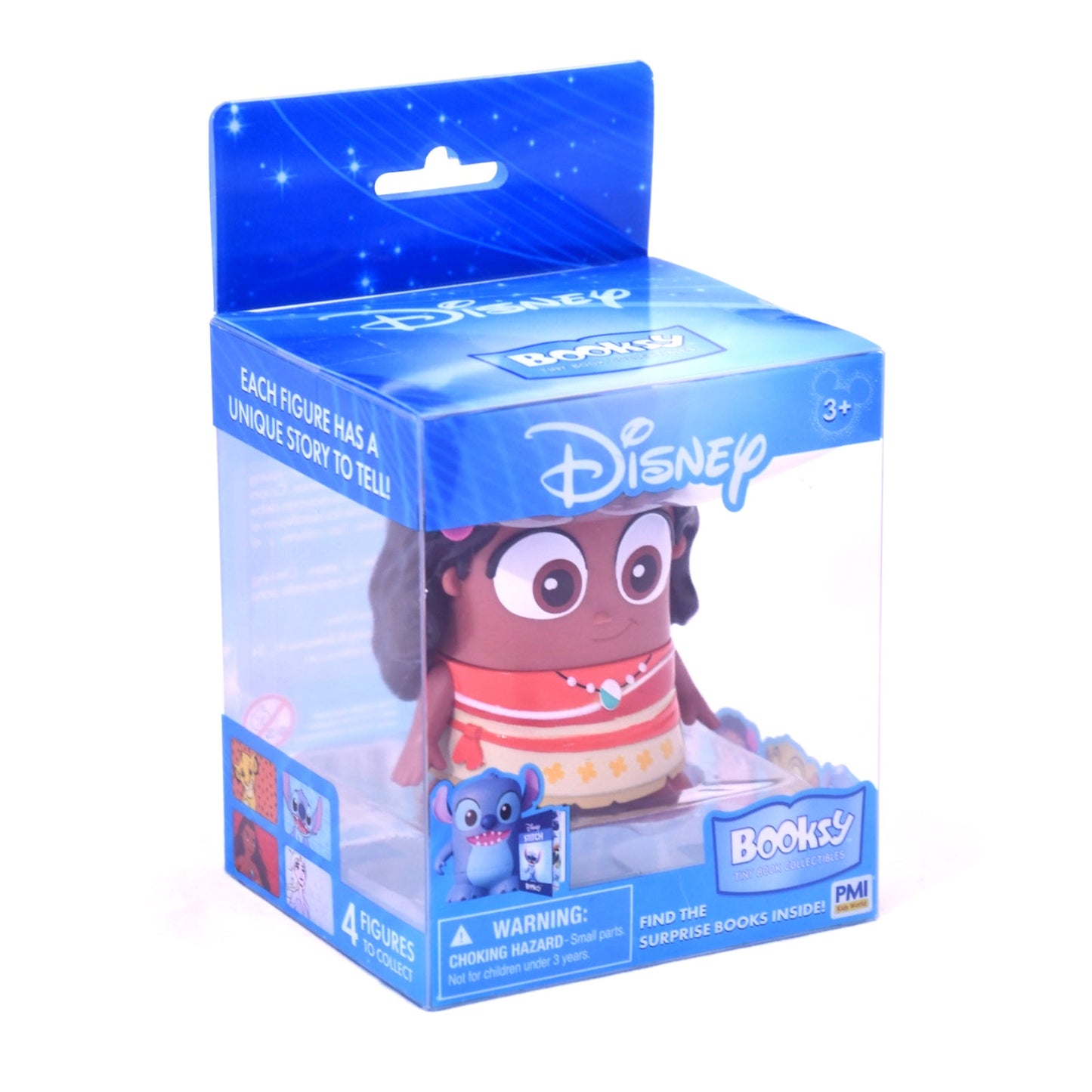 Disney Booksy Stitch Figure Tiny Book Collectibles PMI New Sealed Toy Figure