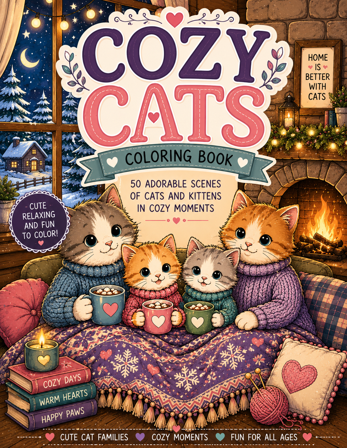 Cozy Cats -Digital Download