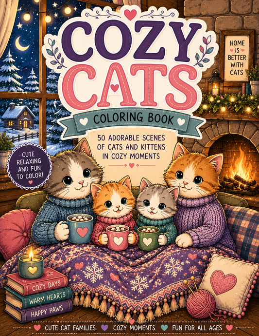 Cozy Cats -Digital Download
