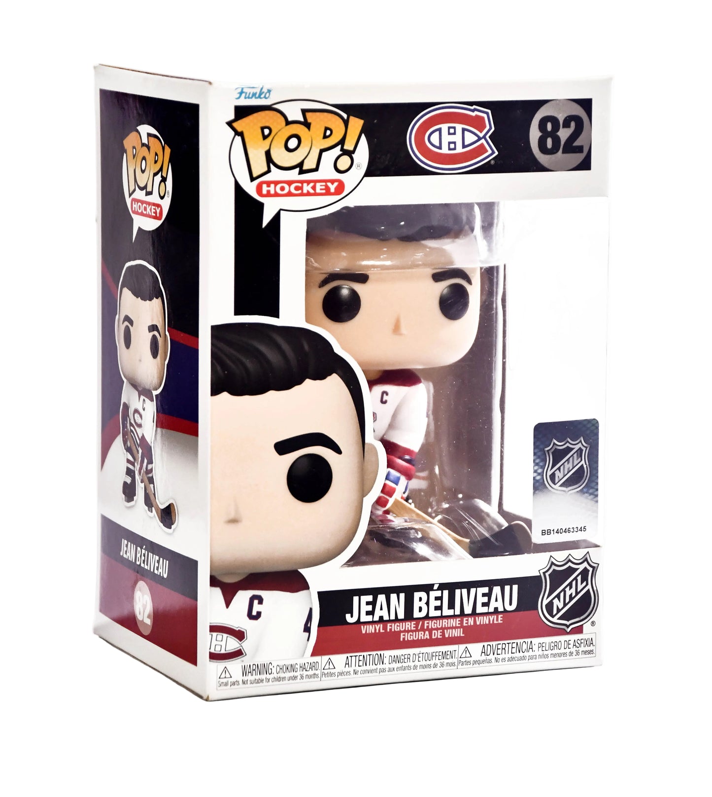 JEAN BELIVEAU - CANADIENS - FUNKO POP - BRAND NEW - NHL 59346