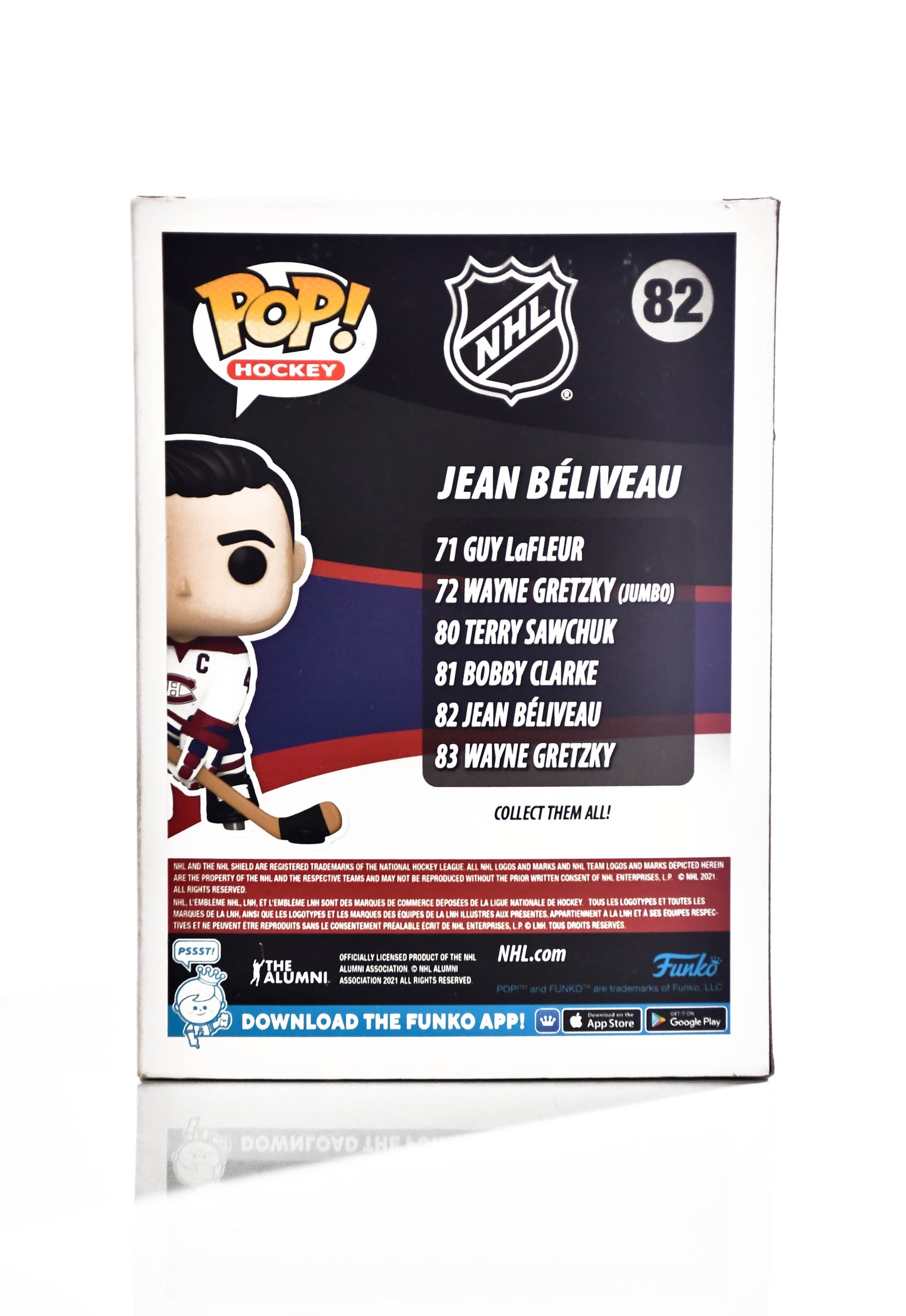 JEAN BELIVEAU - CANADIENS - FUNKO POP - BRAND NEW - NHL 59346
