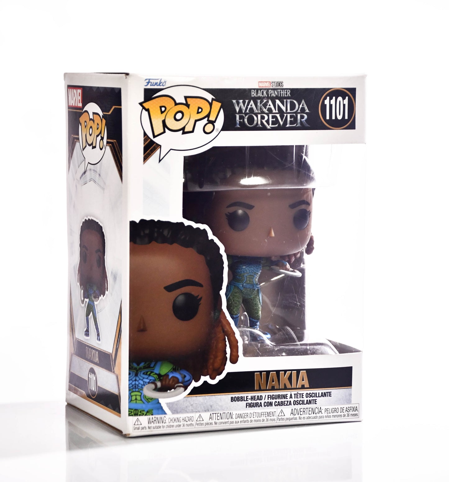 Funko Pop #1101 NAKIA BOBBLE-HEAD MARVEL