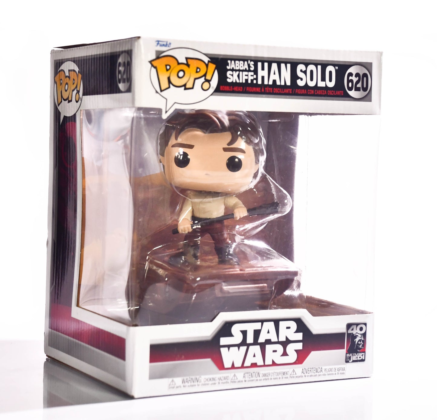 Funko Pop! Deluxe: Star Wars - Jabba's Skiff: Han Solo - Target (Exclusive) #620