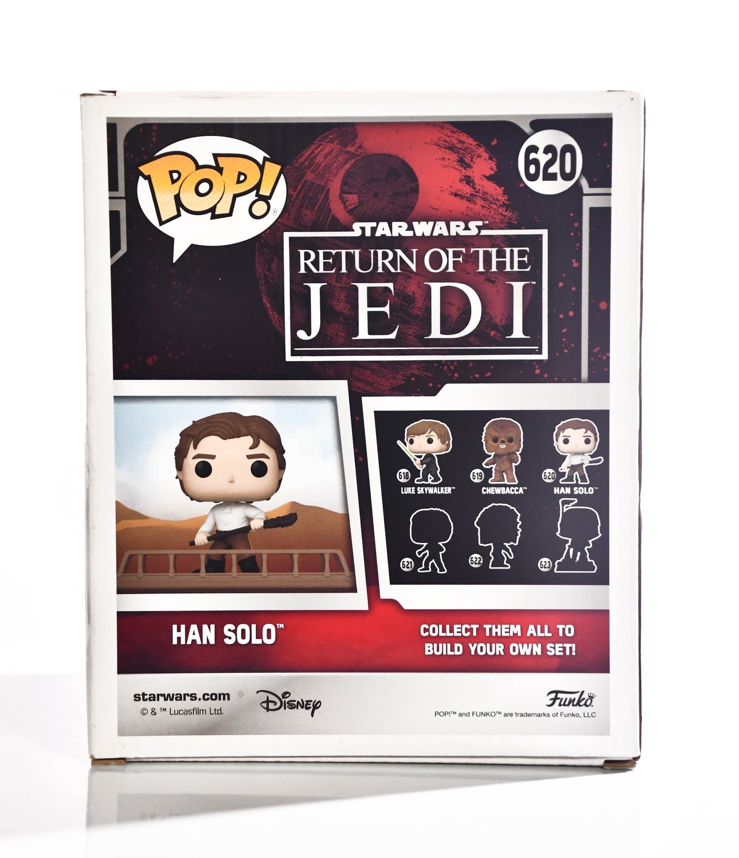 Funko Pop! Deluxe: Star Wars - Jabba's Skiff: Han Solo - Target (Exclusive) #620