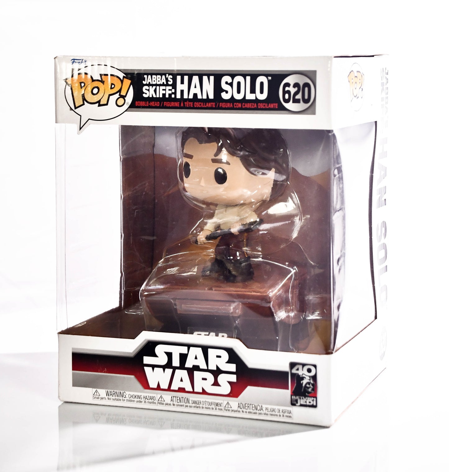 Funko Pop! Deluxe: Star Wars - Jabba's Skiff: Han Solo - Target (Exclusive) #620
