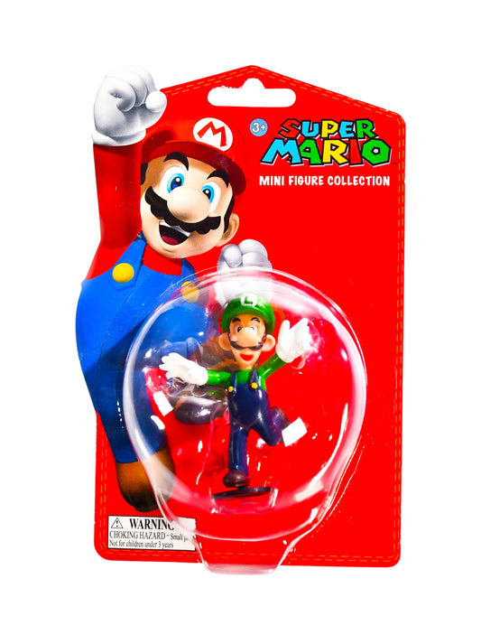 NIB 2009 Super Mario Mini Figure Collection Series 3 Mario FACTORY SEALED 6+