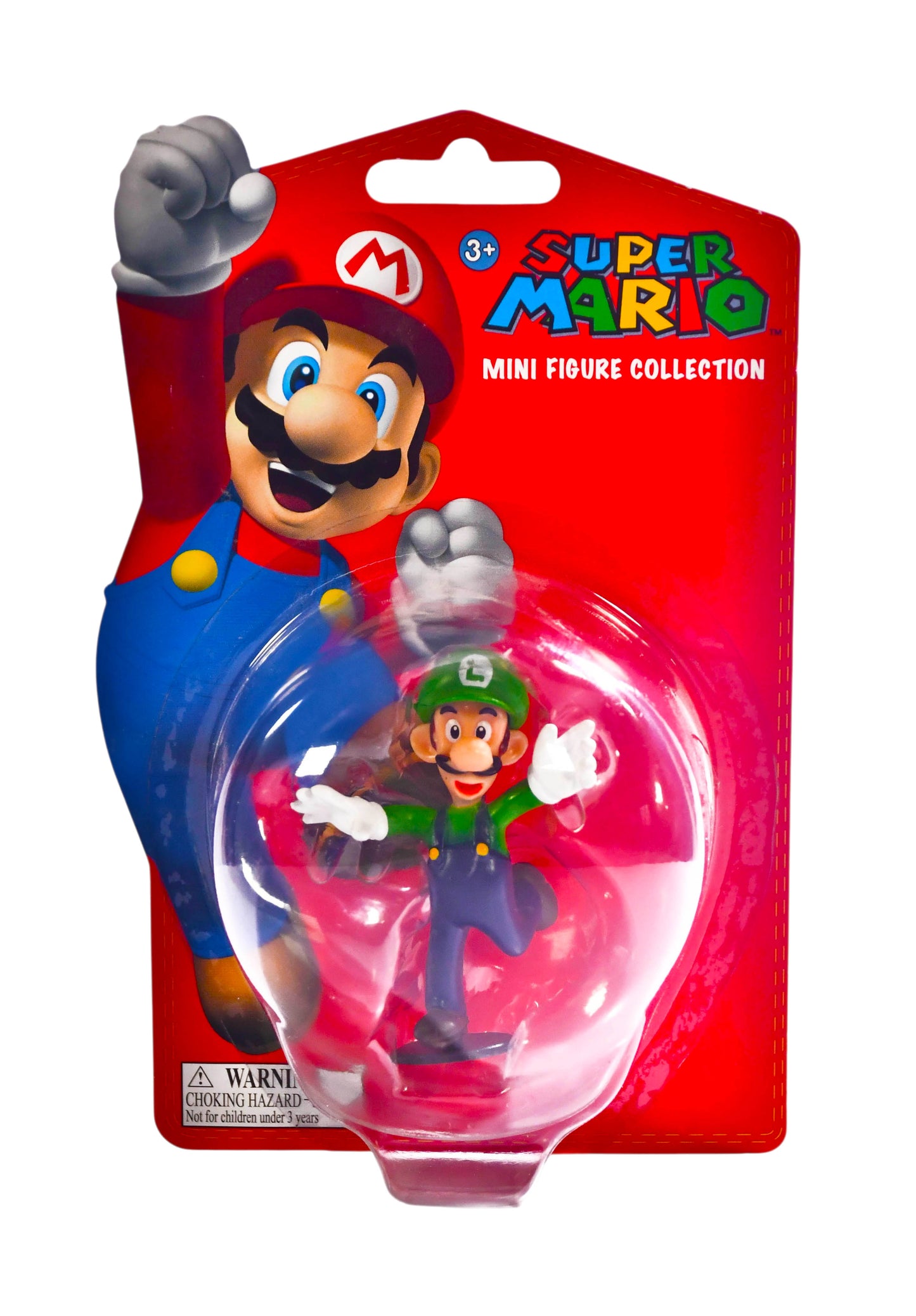 NIB 2009 Super Mario Mini Figure Collection Series 3 Mario FACTORY SEALED 6+