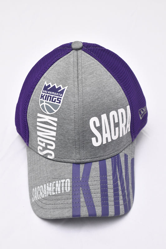 Sacramento Kings Snapback Hat NBA Gray Purple Adjustable Cap Basketball Fan Gear