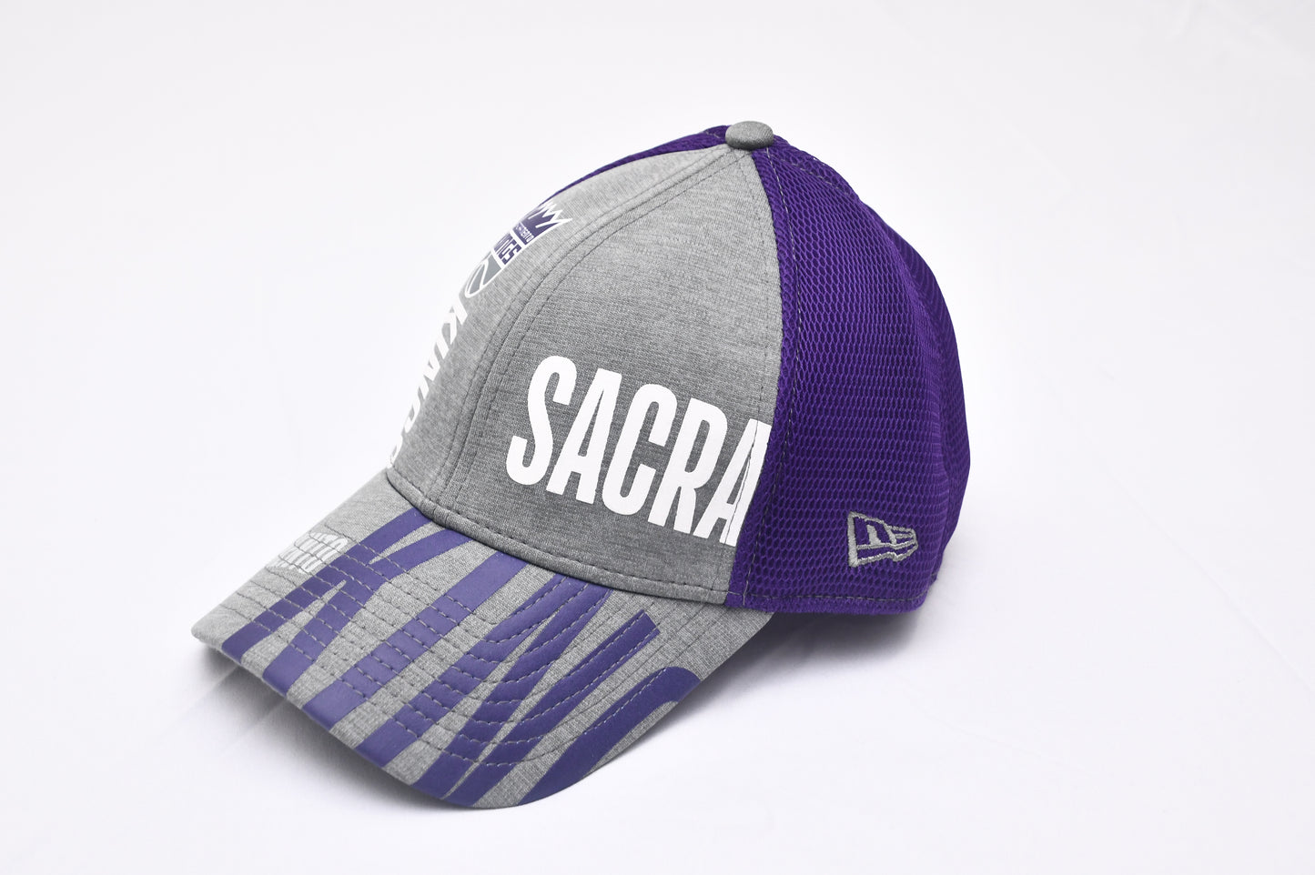 Sacramento Kings Snapback Hat NBA Gray Purple Adjustable Cap Basketball Fan Gear