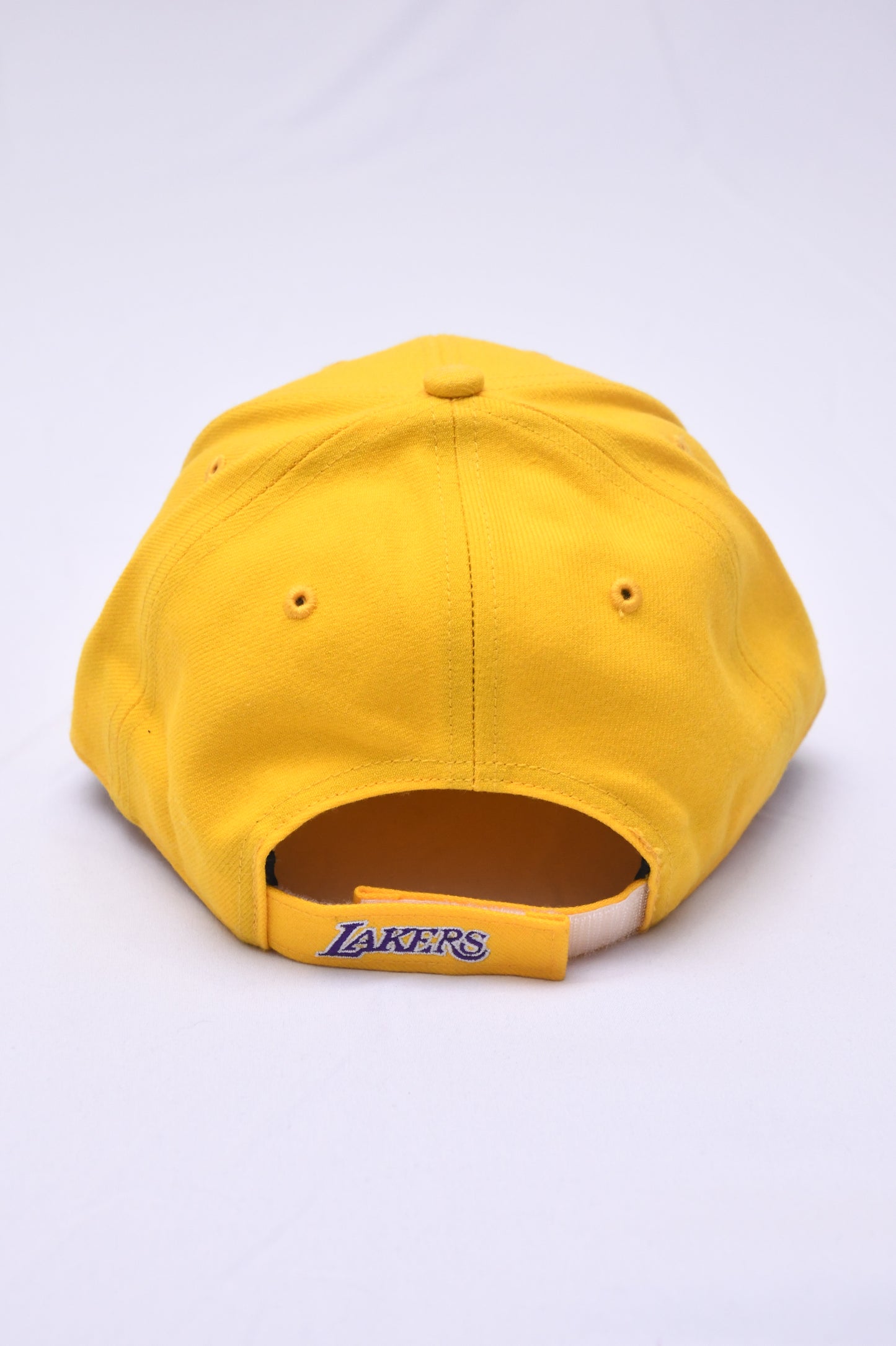 '47 Los Angeles Lakers Clean Up Yellow Gold Adjustable Strap Hat Cap