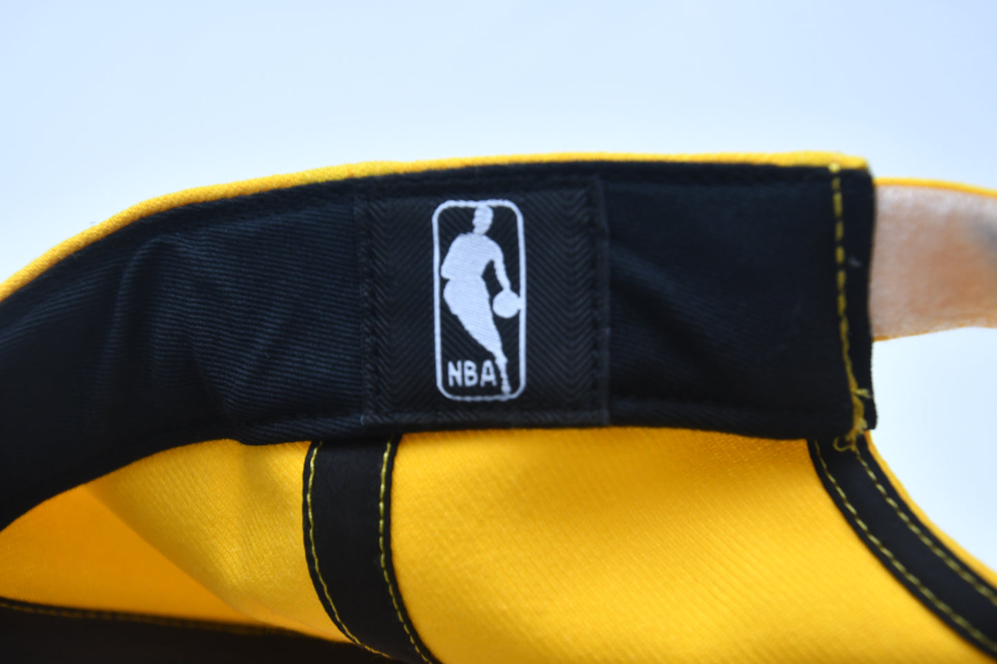 '47 Los Angeles Lakers Clean Up Yellow Gold Adjustable Strap Hat Cap