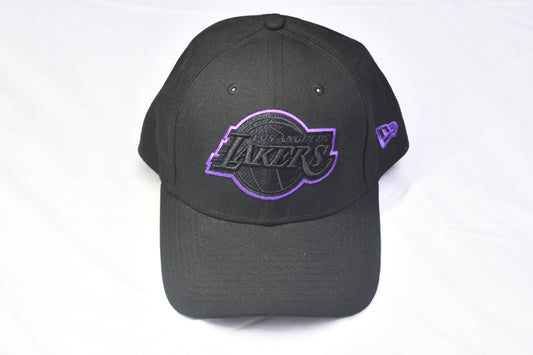 Los Angeles Lakers  Snapback NBA Hat - Black/Purple BRIM