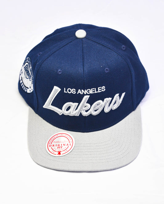 Mitchell & Ness Los Angeles Lakers Snapback Navy Spirit/Blue marin