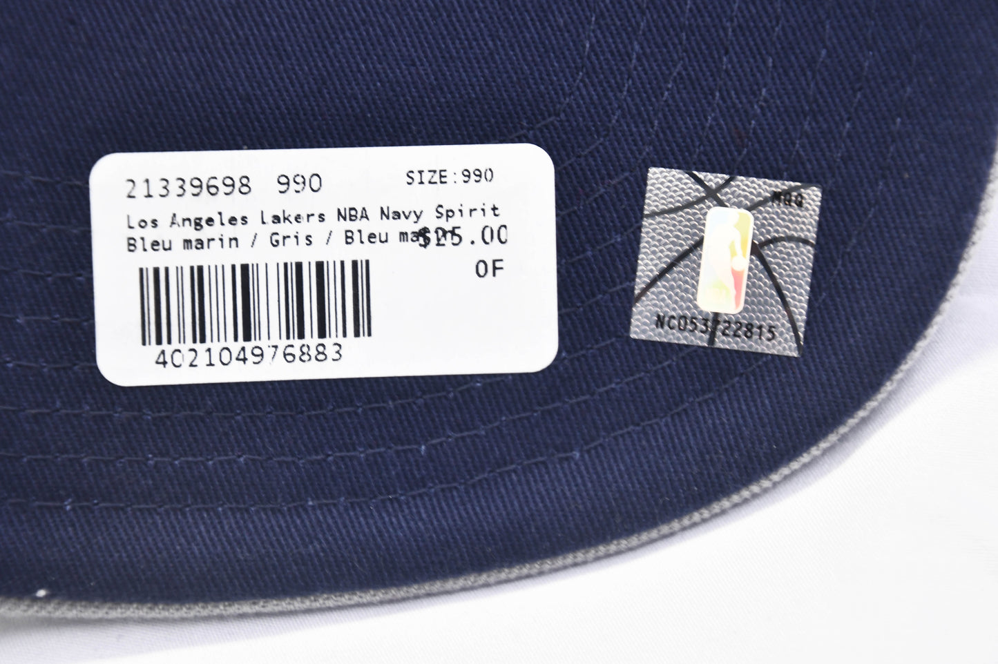 Mitchell & Ness Los Angeles Lakers Snapback Navy Spirit/Blue marin