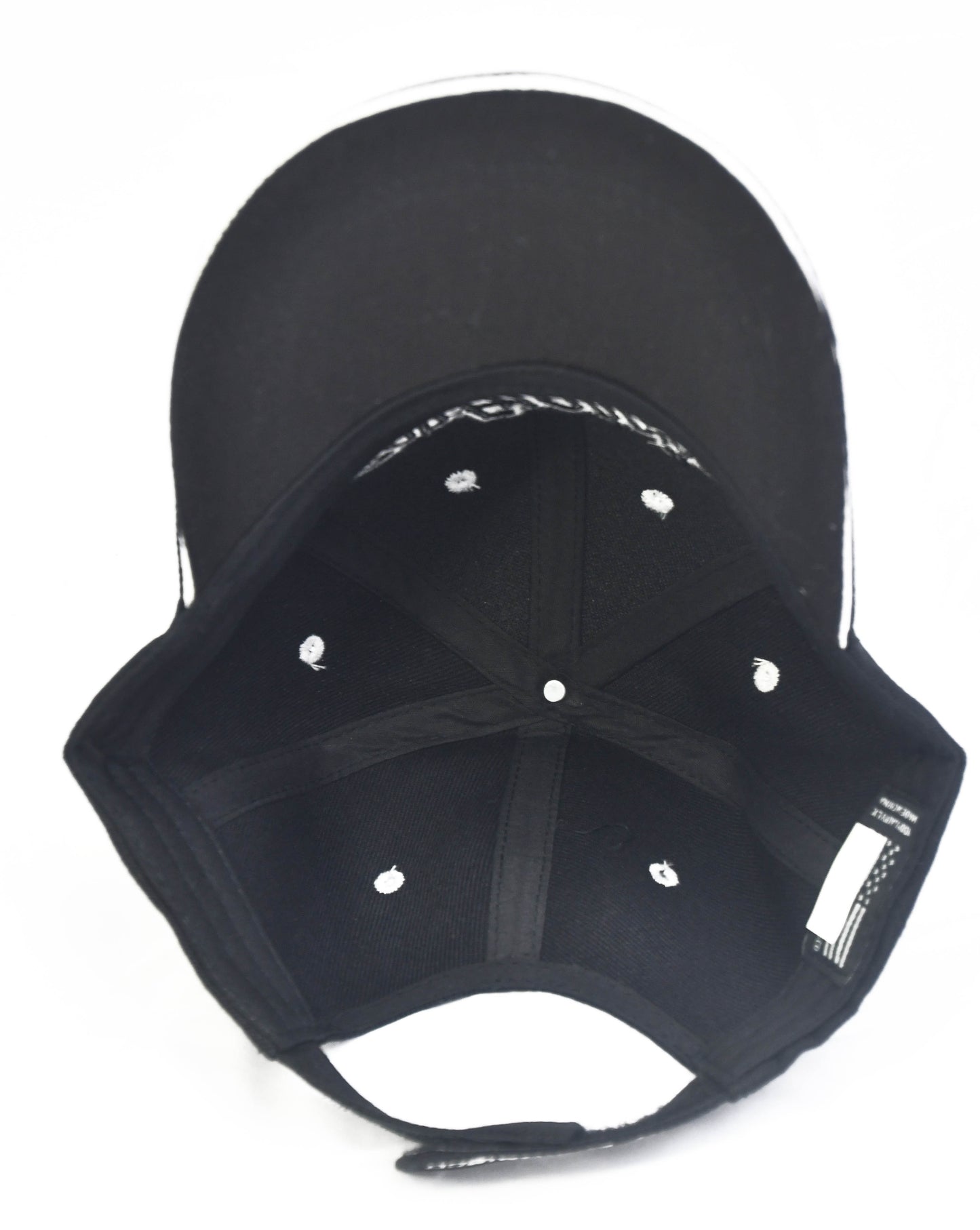 San Francisco Strapback Hat Black One Size Adjustable