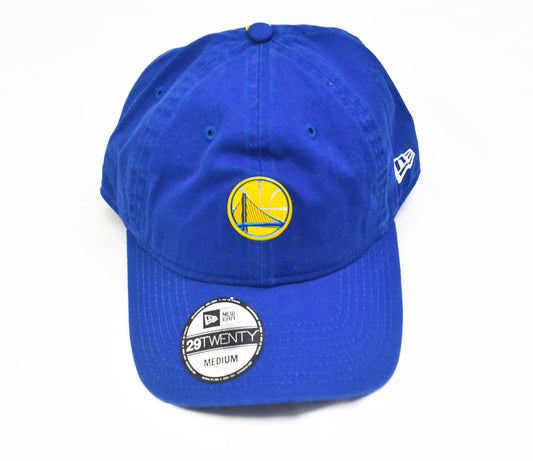 Golden State Warriors Hat Cap Size M- Fitted - New Era 29TWENTY - Blue NBA