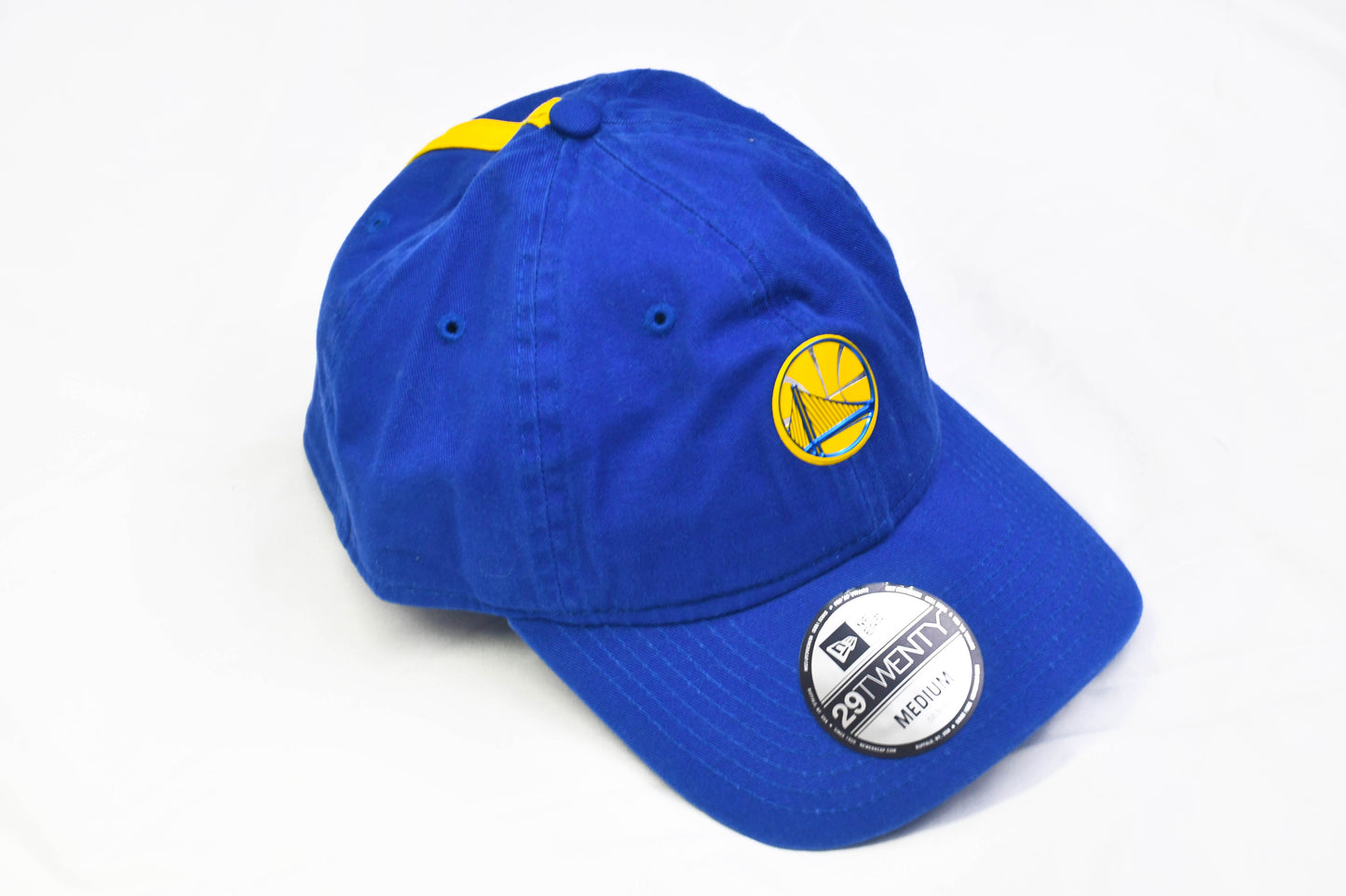 Golden State Warriors Hat Cap Size M- Fitted - New Era 29TWENTY - Blue NBA